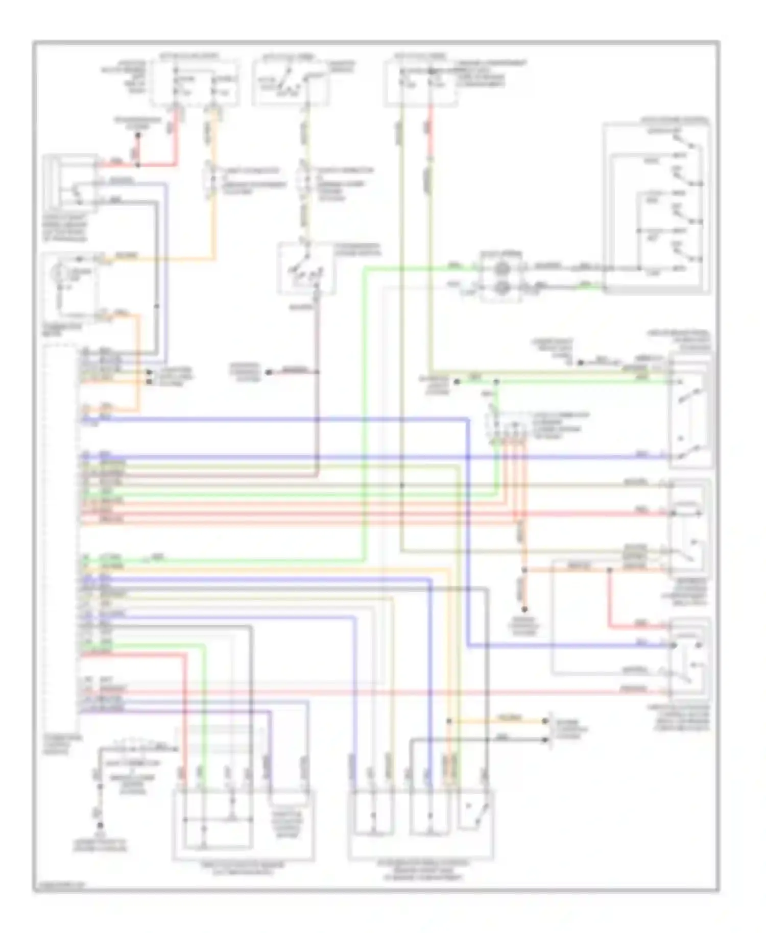 Wiring diagram fuse 3 fuse 2 for Mitsubishi Lancer IX (2000-2007) (1 of 1)
