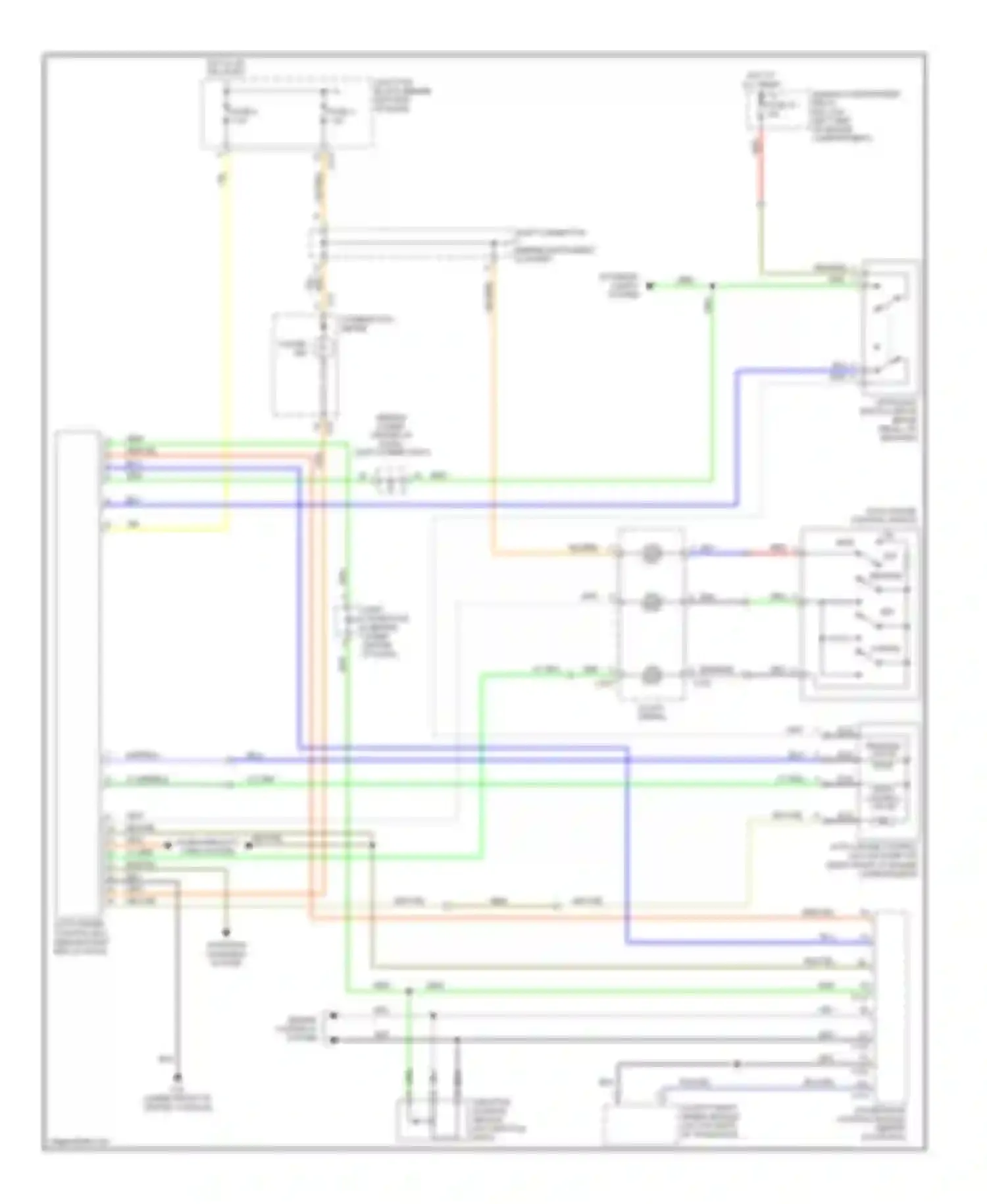 Wiring diagram wht/blu for Mitsubishi Lancer IX (2000-2007) (1 of 37)