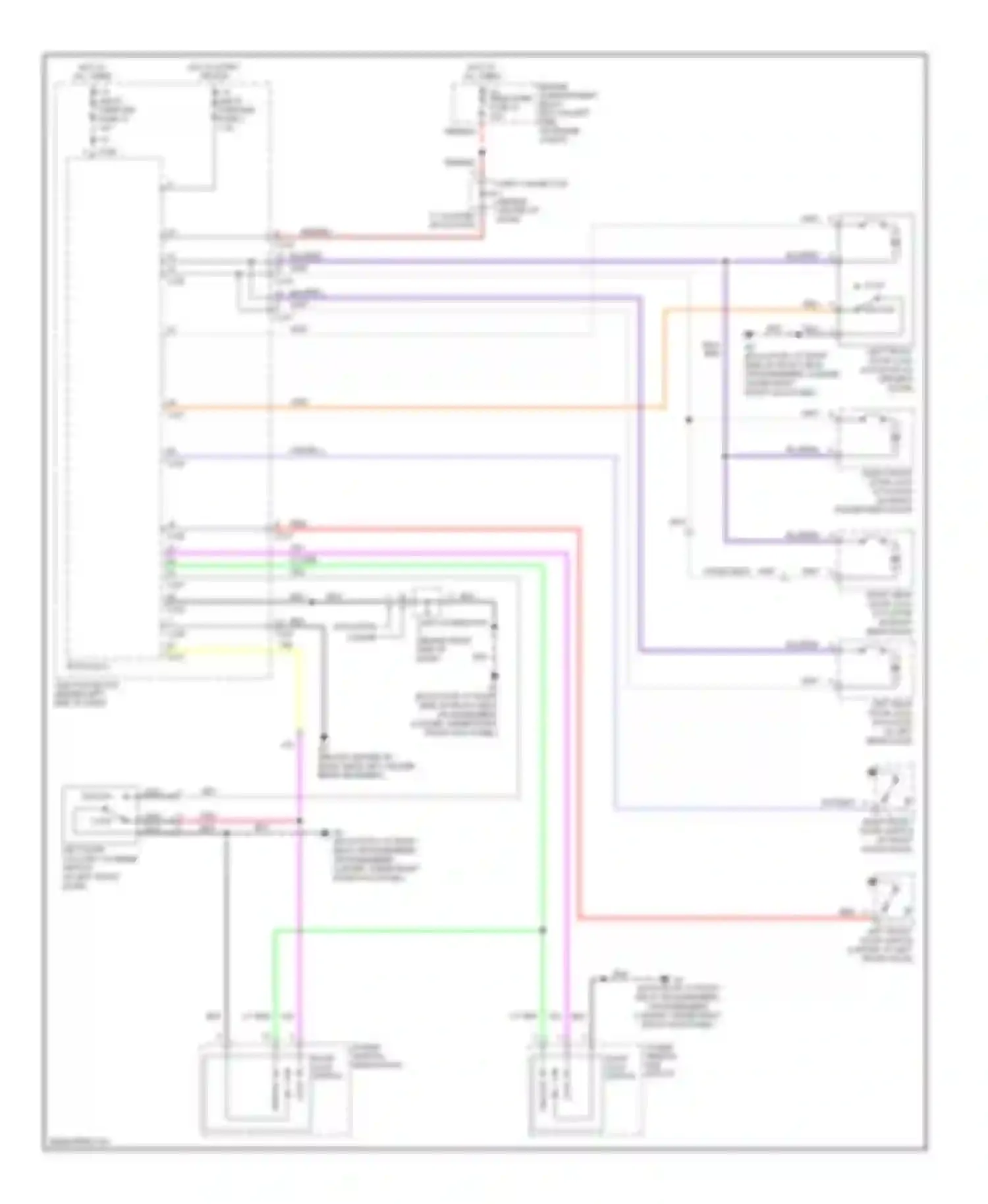 Wiring diagram wht/blu for Mitsubishi Lancer IX (2000-2007) (27 of 37)