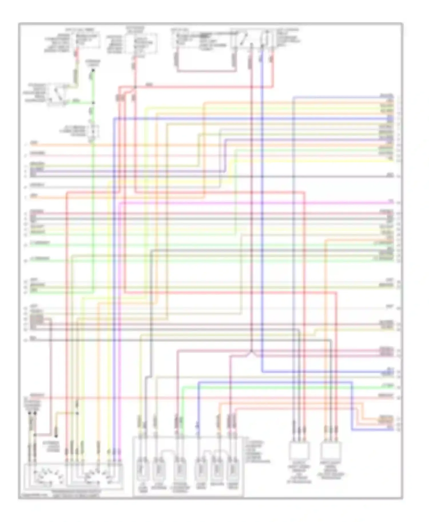 Wiring diagram yel for Mitsubishi Lancer IX (2000-2007) (27 of 70)