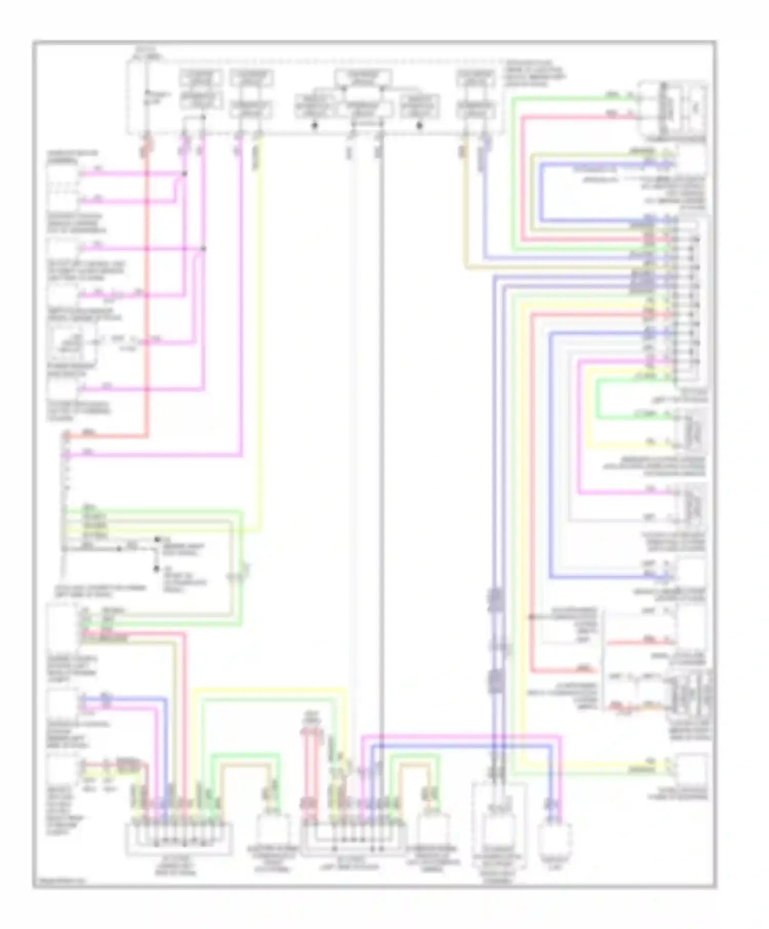 Lancer Mitsubishi X facelift (2011-2015): 2.0l, computer data lines circuit