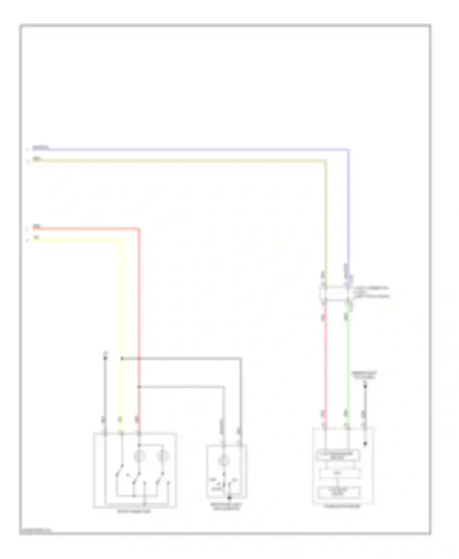 Lancer Mitsubishi X facelift (2011-2015): Courtesy lamps circuit, evolution (2 of 2)