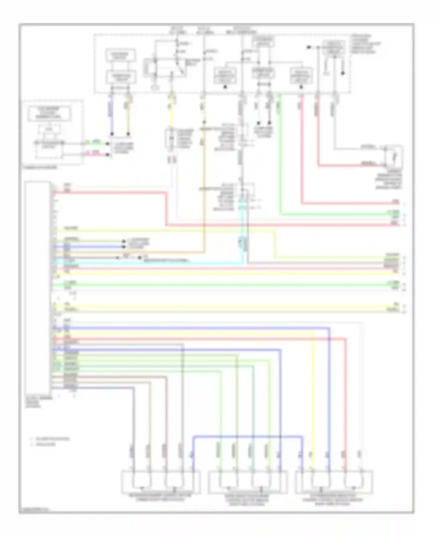 Wiring diagram blk for Mitsubishi Lancer X facelift (2011-2015) (64 of 158)