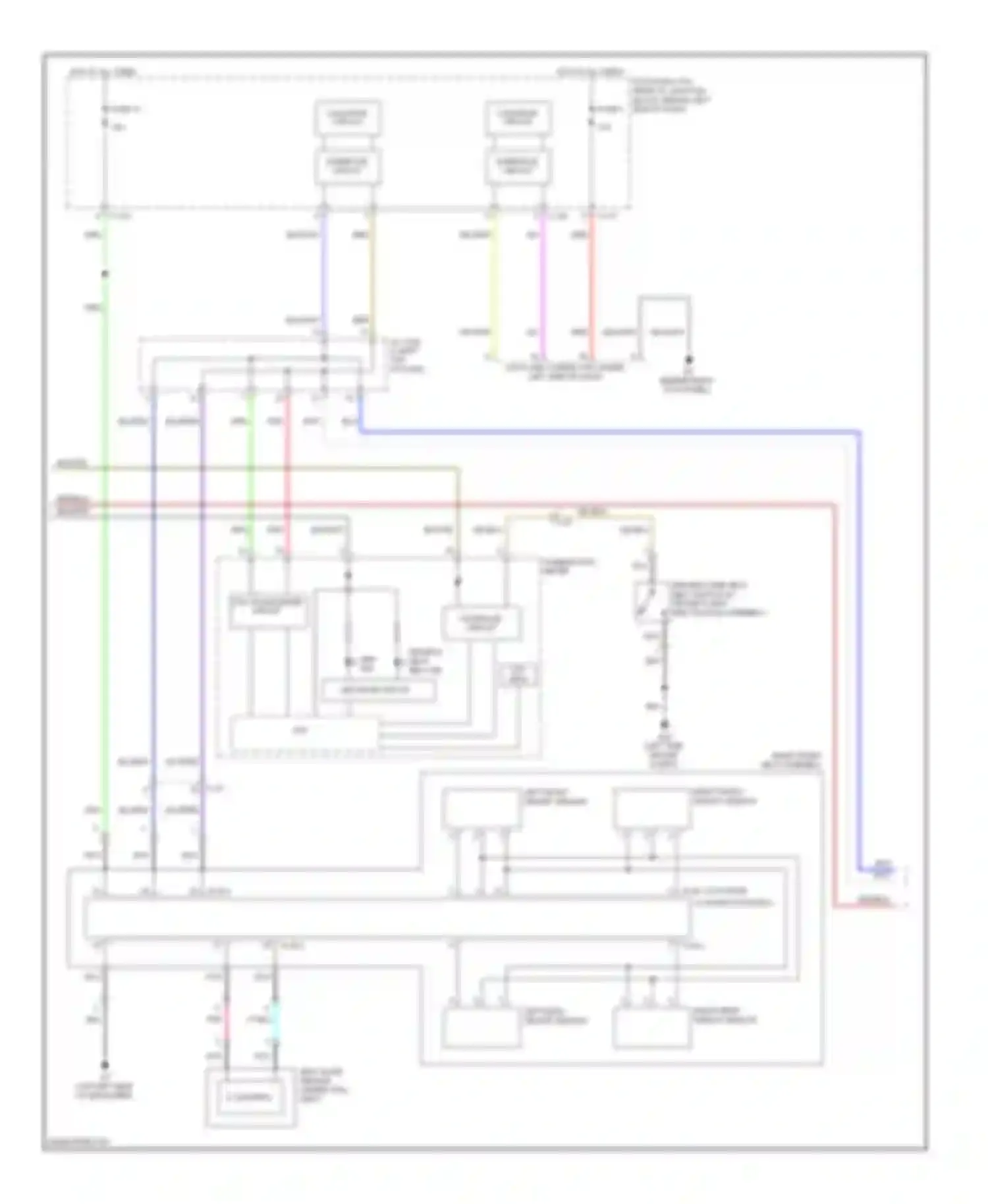 Wiring diagram blu for Mitsubishi Lancer X facelift (2011-2015) (118 of 125)