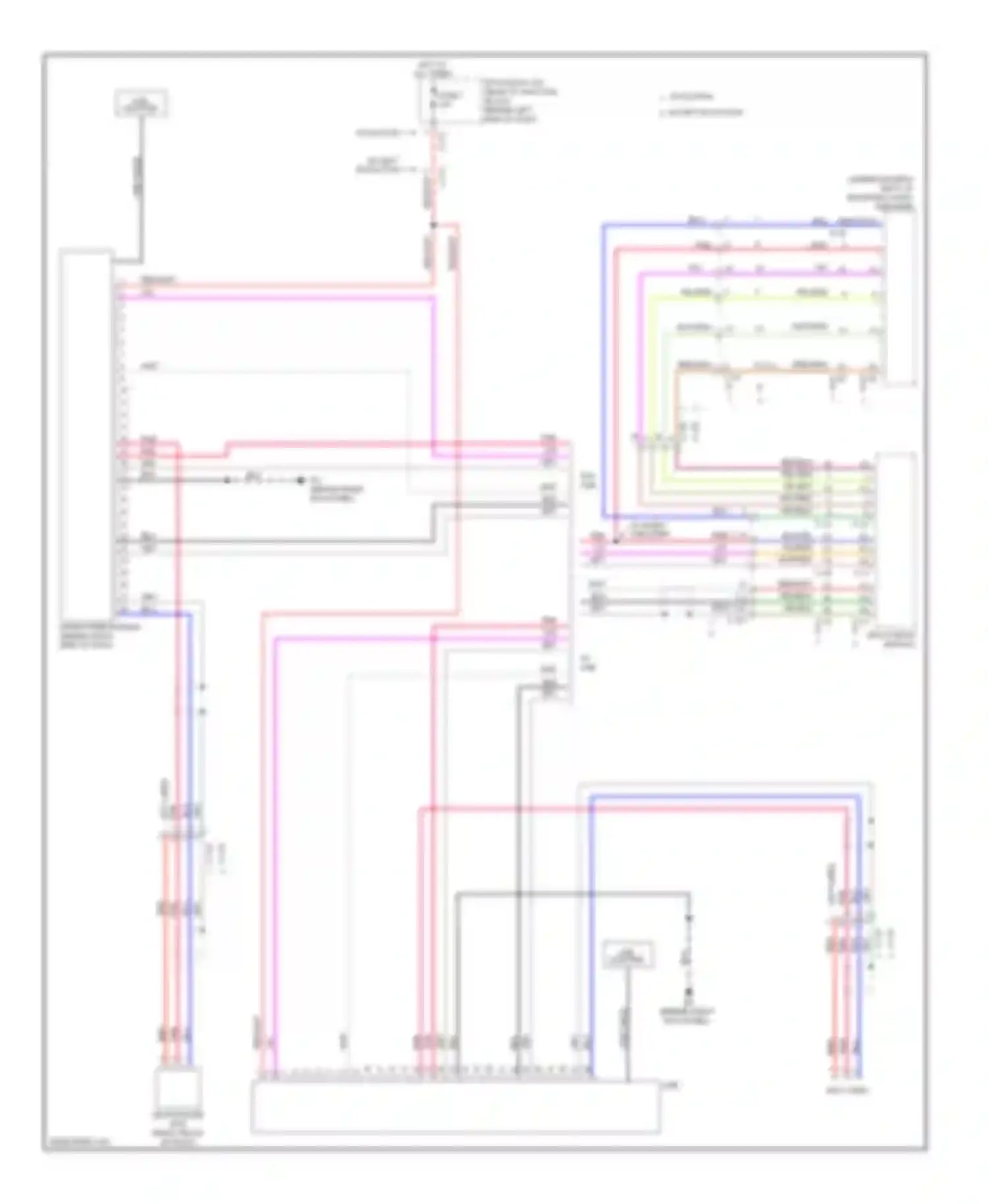 Wiring diagram c-311 for Mitsubishi Lancer X facelift (2011-2015) (9 of 27)