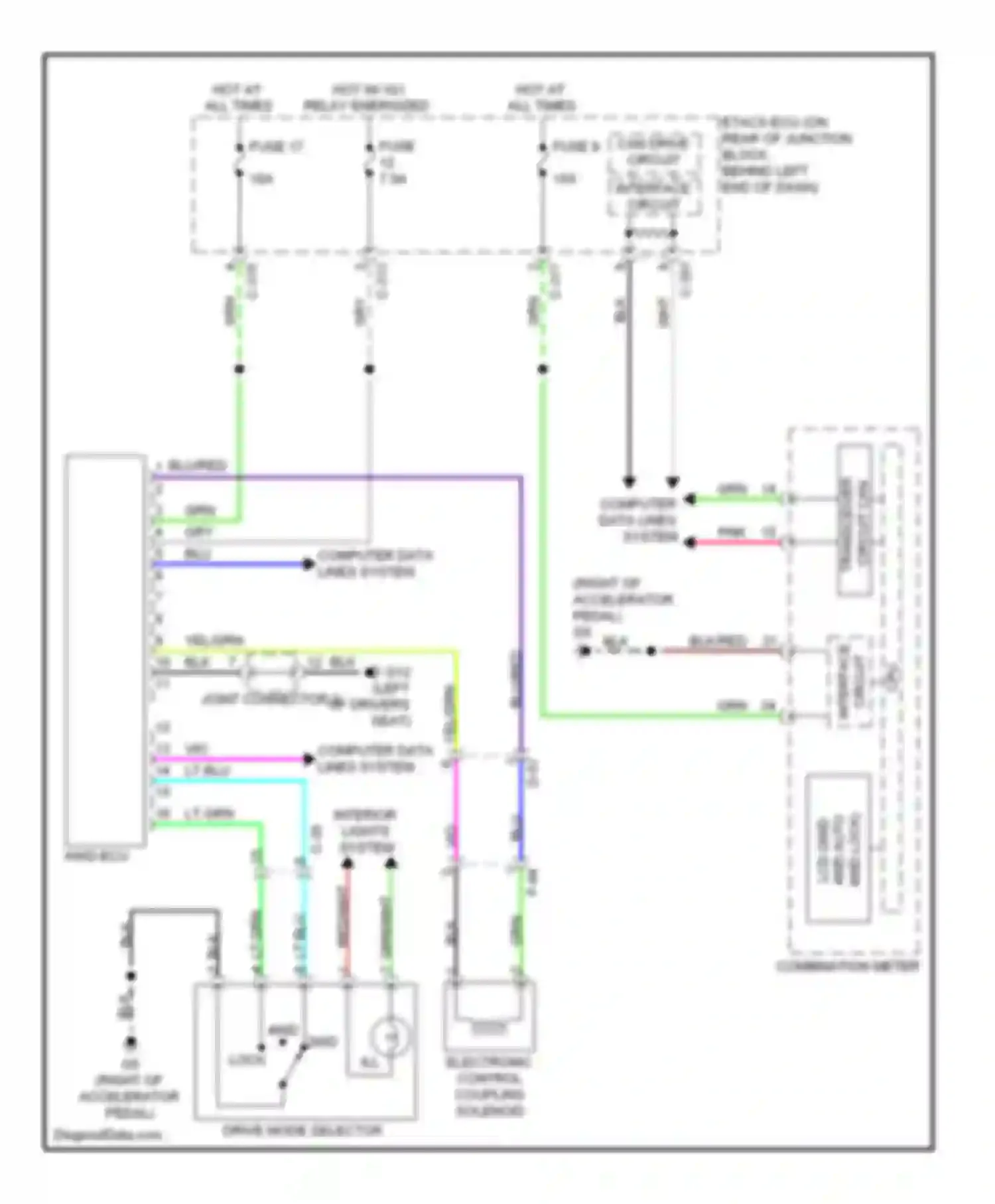 Wiring diagram can drive circuit for Mitsubishi Lancer X facelift (2011-2015) (31 of 41)