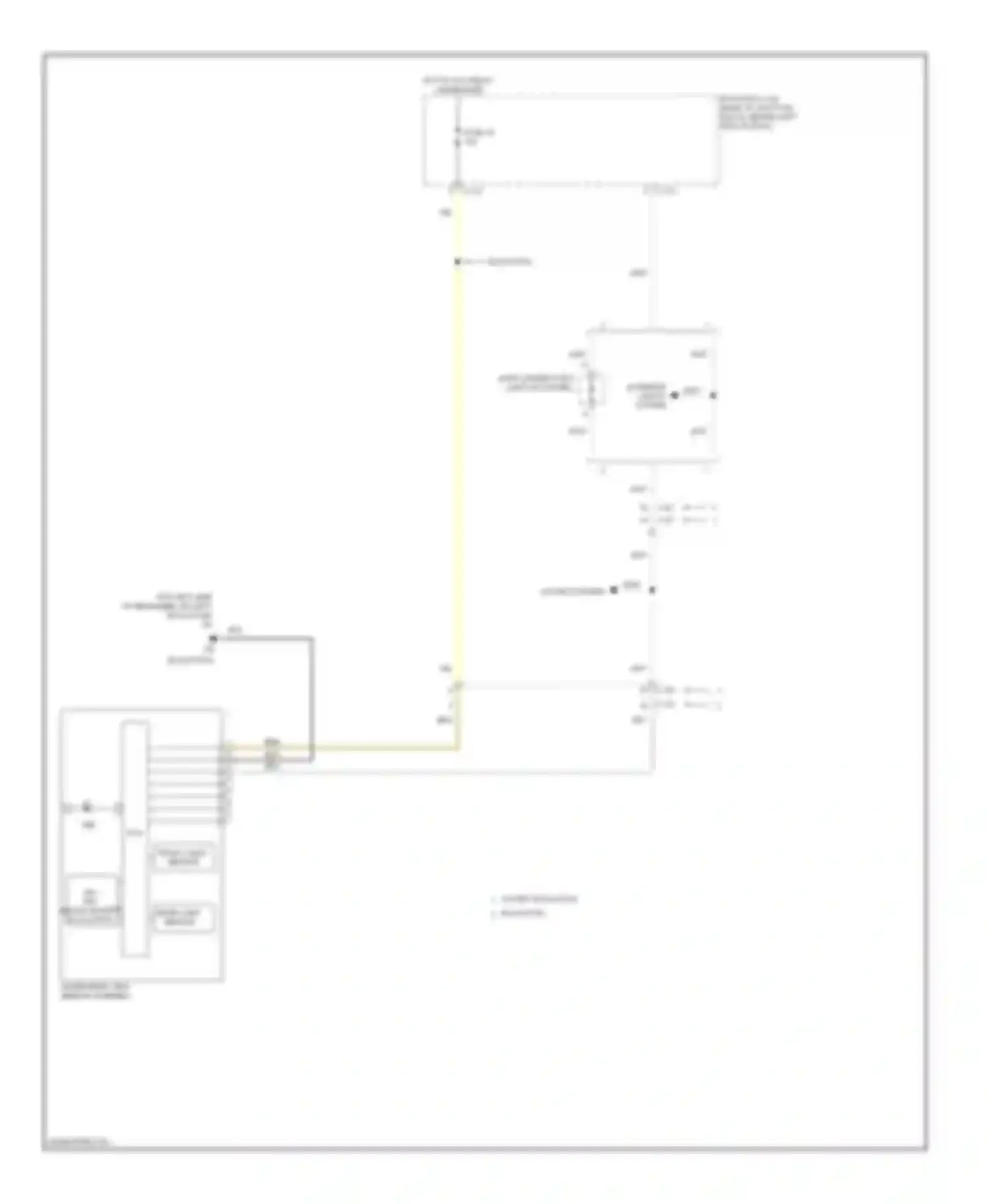 Wiring diagram except evolution evolution for Mitsubishi Lancer X facelift (2011-2015) (5 of 9)