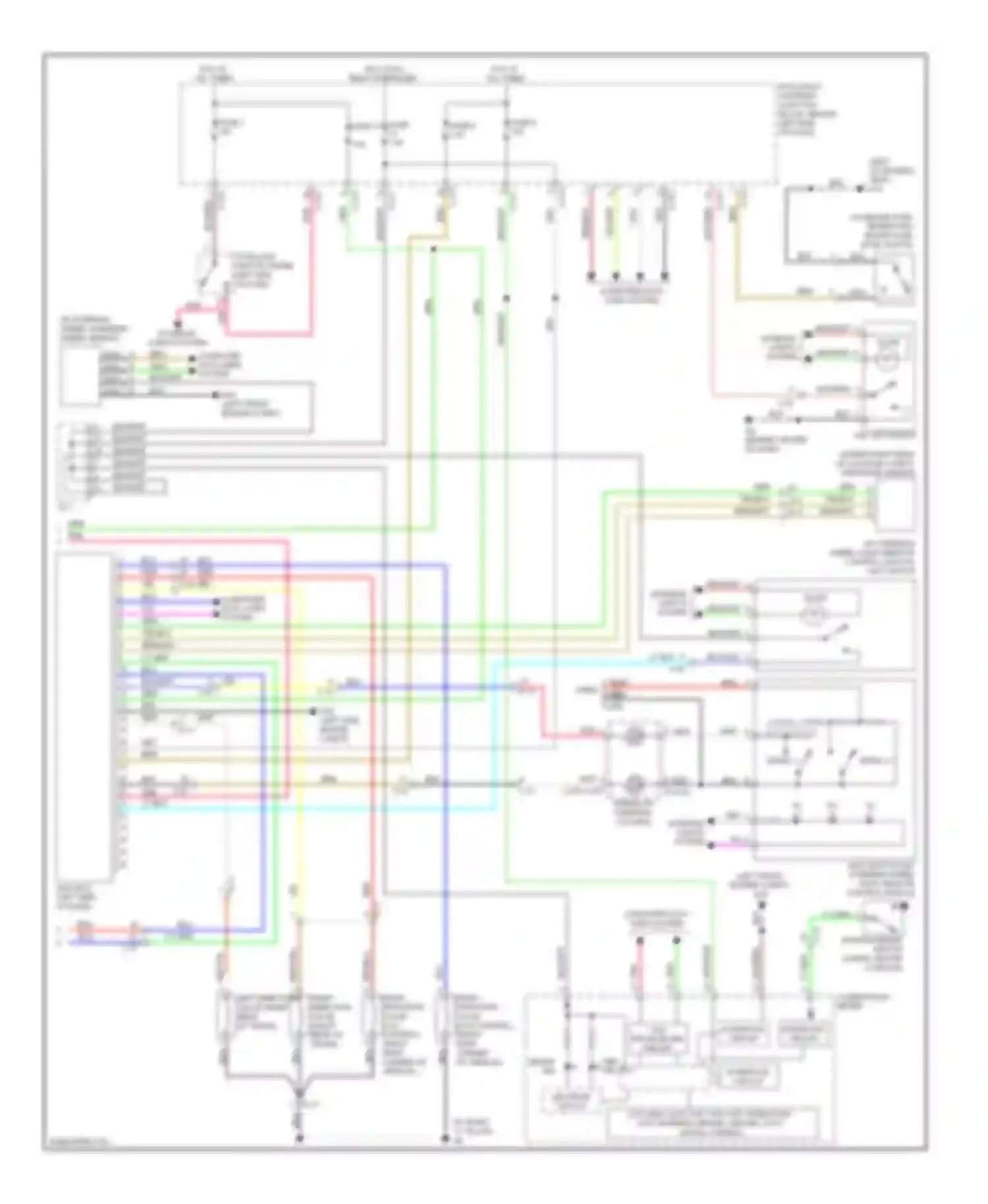 Wiring diagram fuse 2 for Mitsubishi Lancer X facelift (2011-2015) (4 of 18)