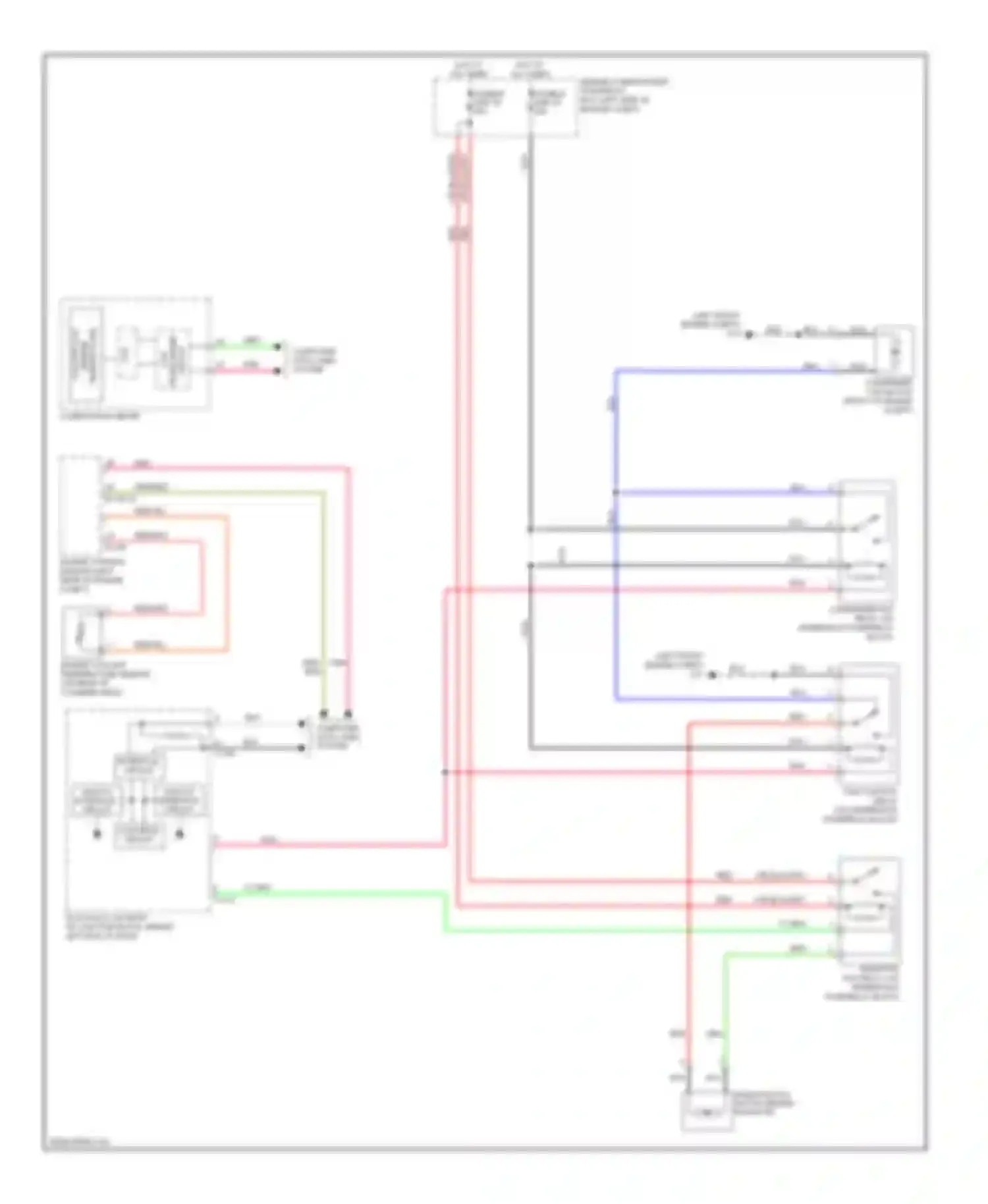 Wiring diagram grn for Mitsubishi Lancer X facelift (2011-2015) (32 of 146)