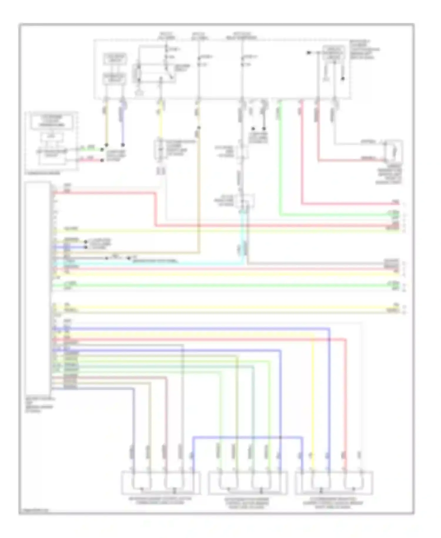 Wiring diagram hot at all times for Mitsubishi Lancer X facelift (2011-2015) (4 of 109)