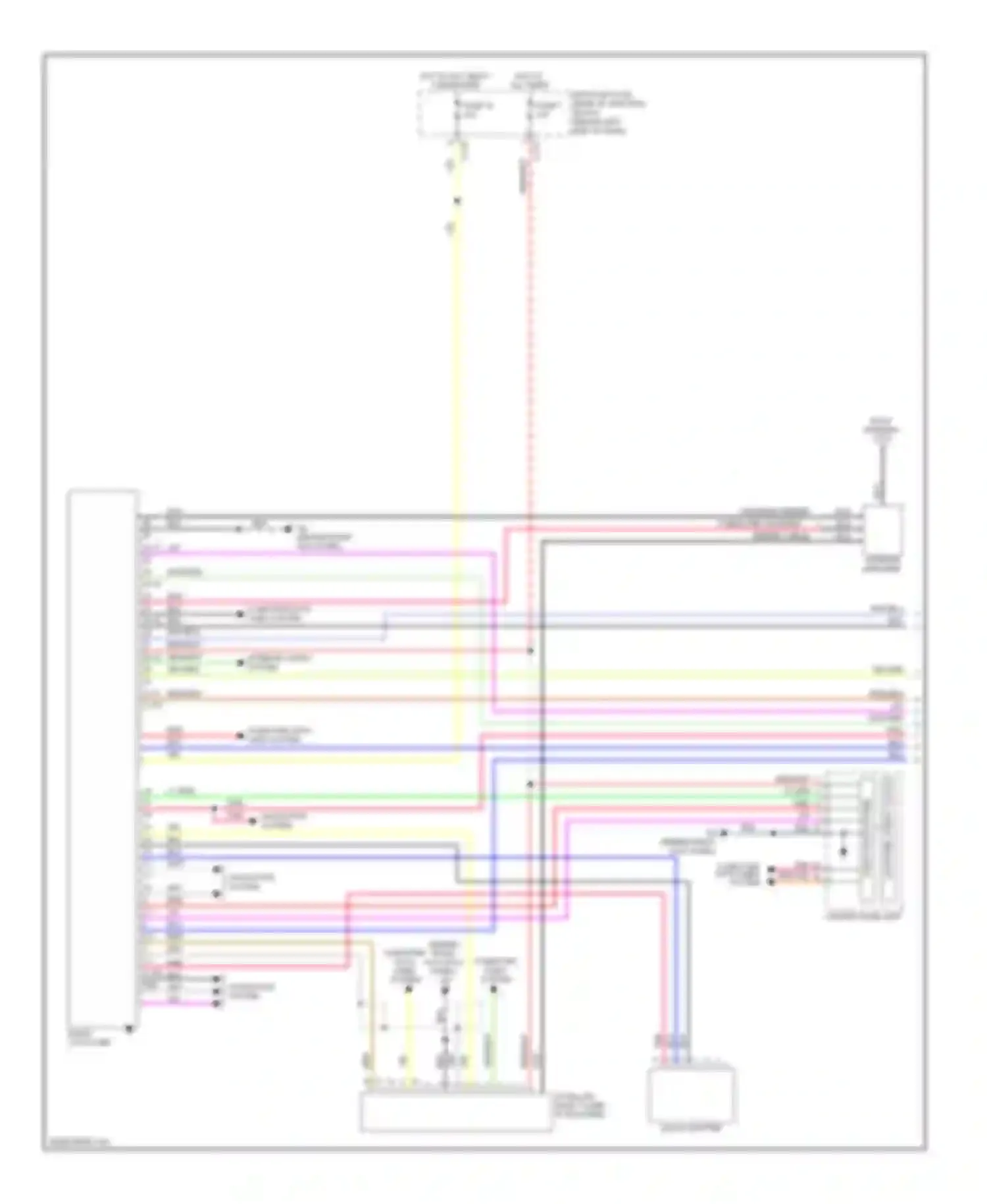 Wiring diagram hot at all times for Mitsubishi Lancer X facelift (2011-2015) (88 of 109)