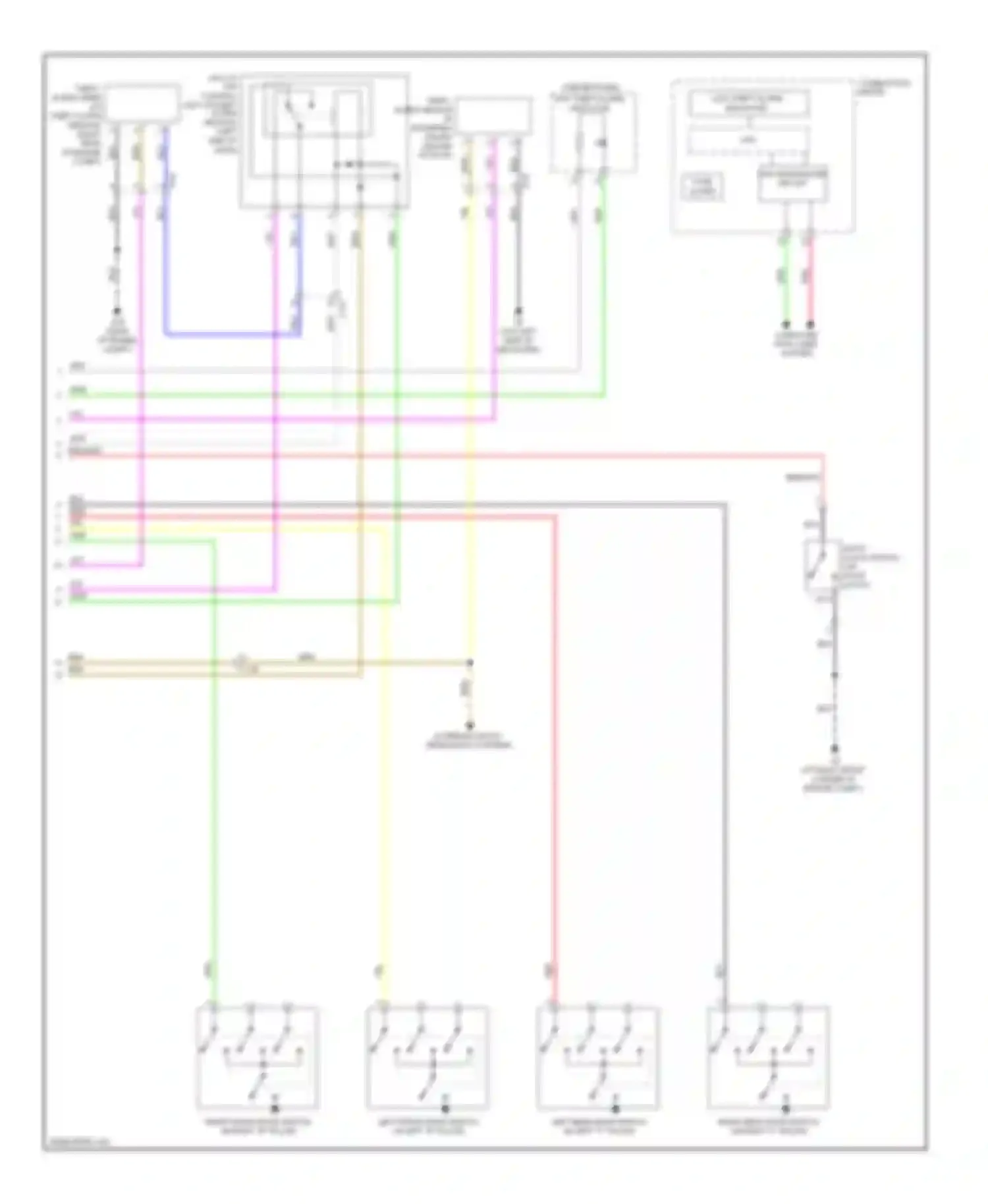 Wiring diagram pnk for Mitsubishi Lancer X facelift (2011-2015) (29 of 135)