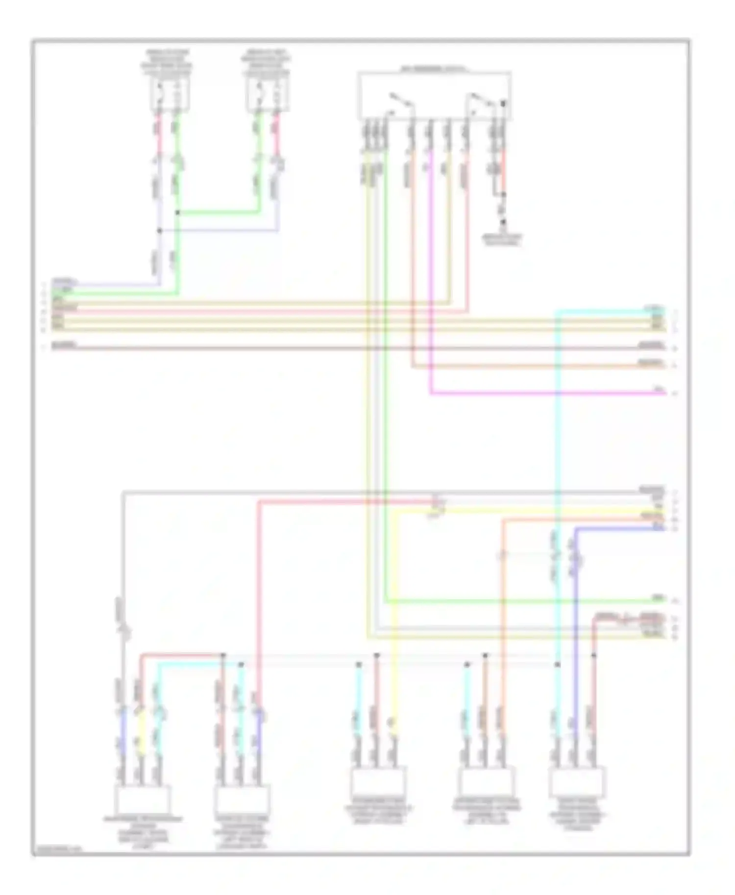 Wiring diagram red/wht for Mitsubishi Lancer X facelift (2011-2015) (55 of 78)