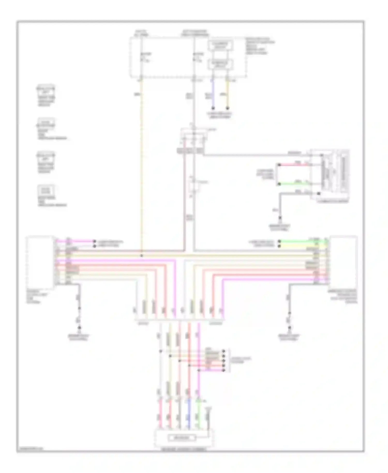 Wiring diagram w/ kos for Mitsubishi Lancer X facelift (2011-2015) (1 of 2)