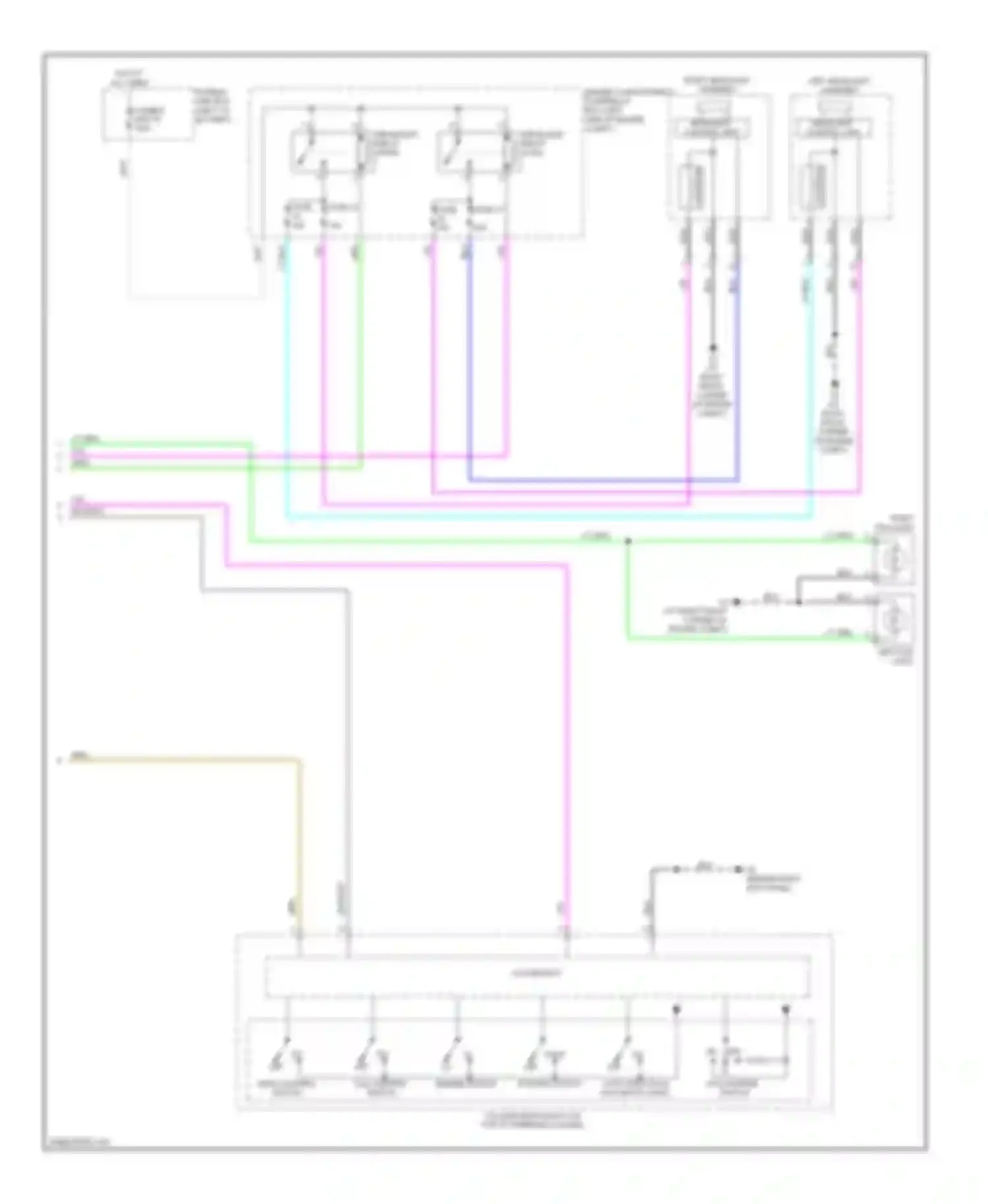 Wiring diagram wht for Mitsubishi Lancer X facelift (2011-2015) (77 of 145)