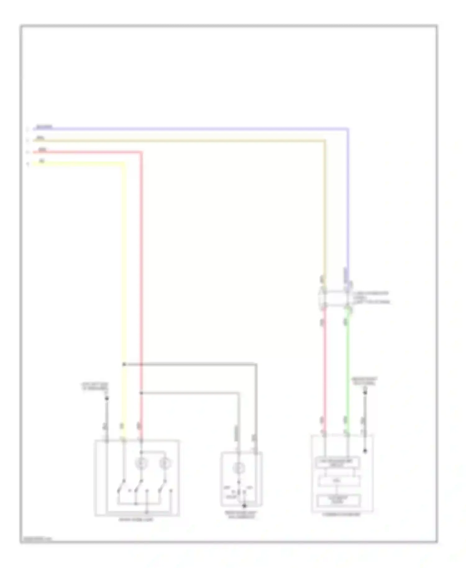 Wiring diagram yel for Mitsubishi Lancer X facelift (2011-2015) (71 of 136)