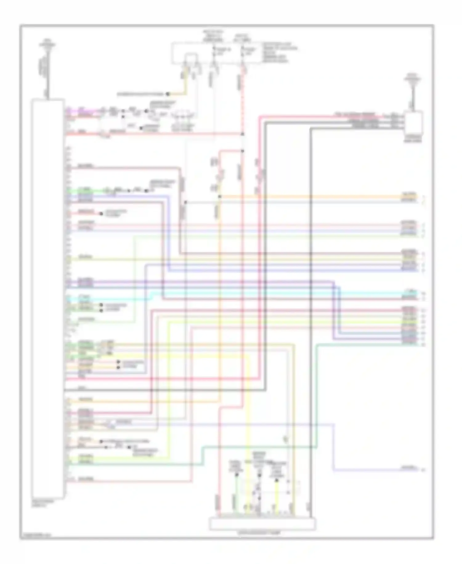 Wiring diagram yel/blk for Mitsubishi Lancer X facelift (2011-2015) (11 of 34)