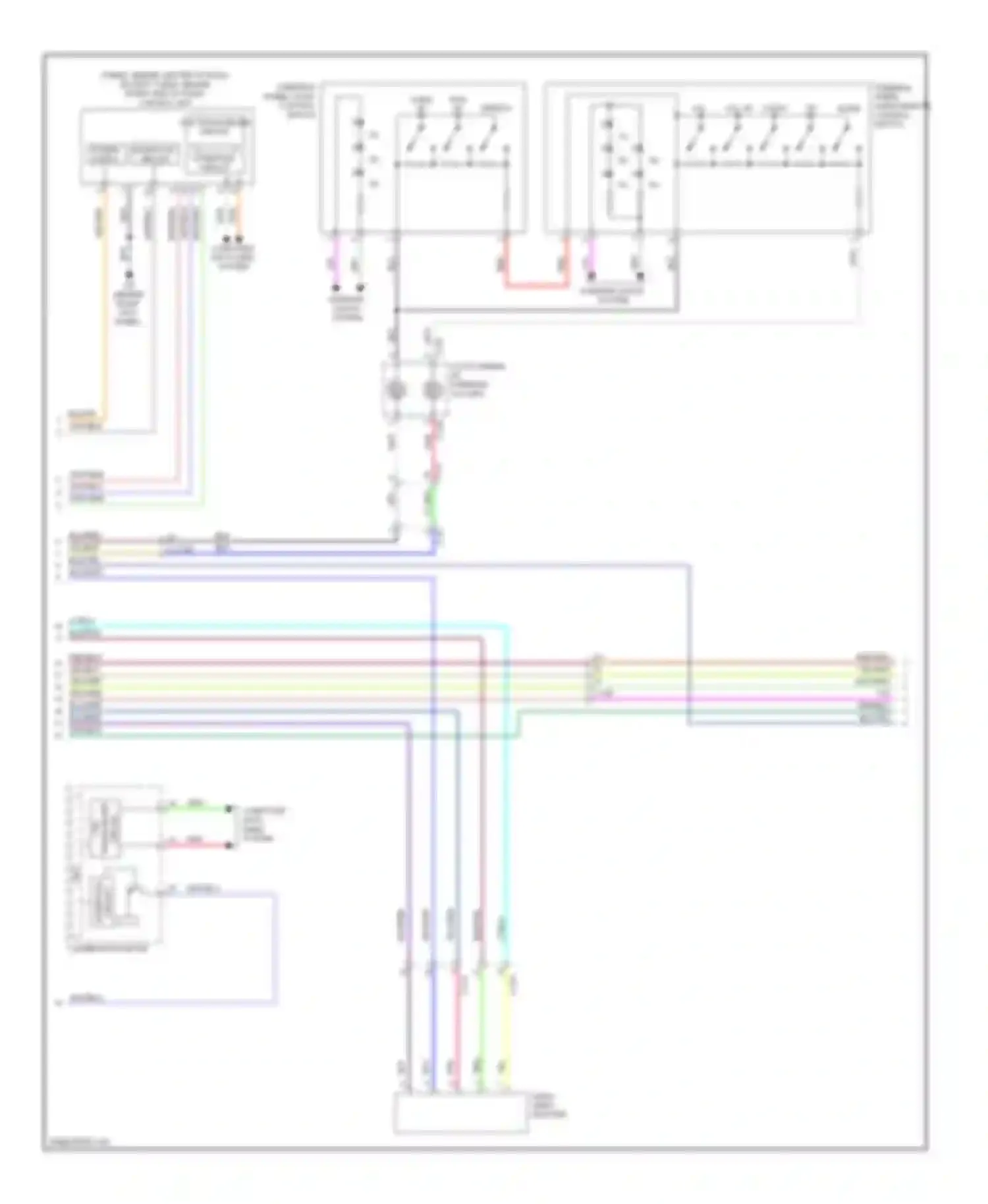 Wiring diagram yel/blk for Mitsubishi Lancer X facelift (2011-2015) (12 of 34)