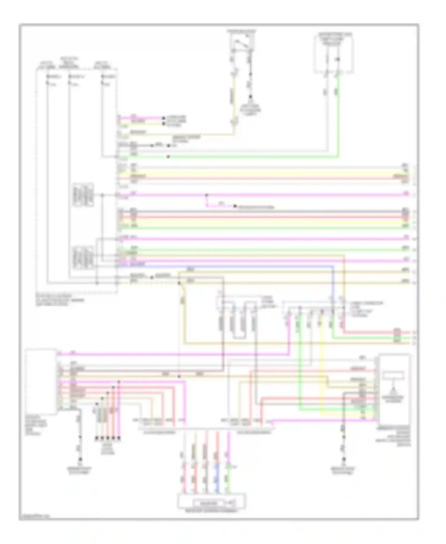 Wiring diagram yel/grn for Mitsubishi Lancer X facelift (2011-2015) (27 of 80)