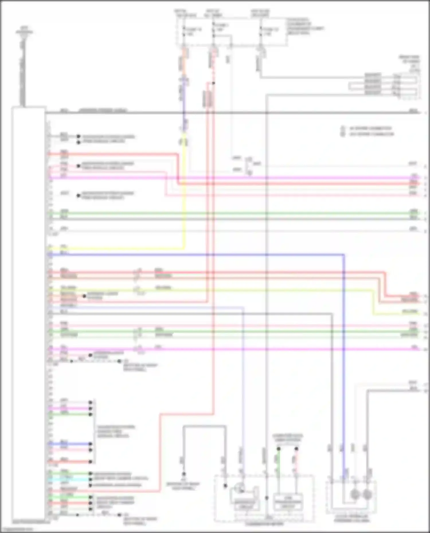 Lancer Mitsubishi X facelift 2 (2015-2017): Navigation circuit (1 of 3)