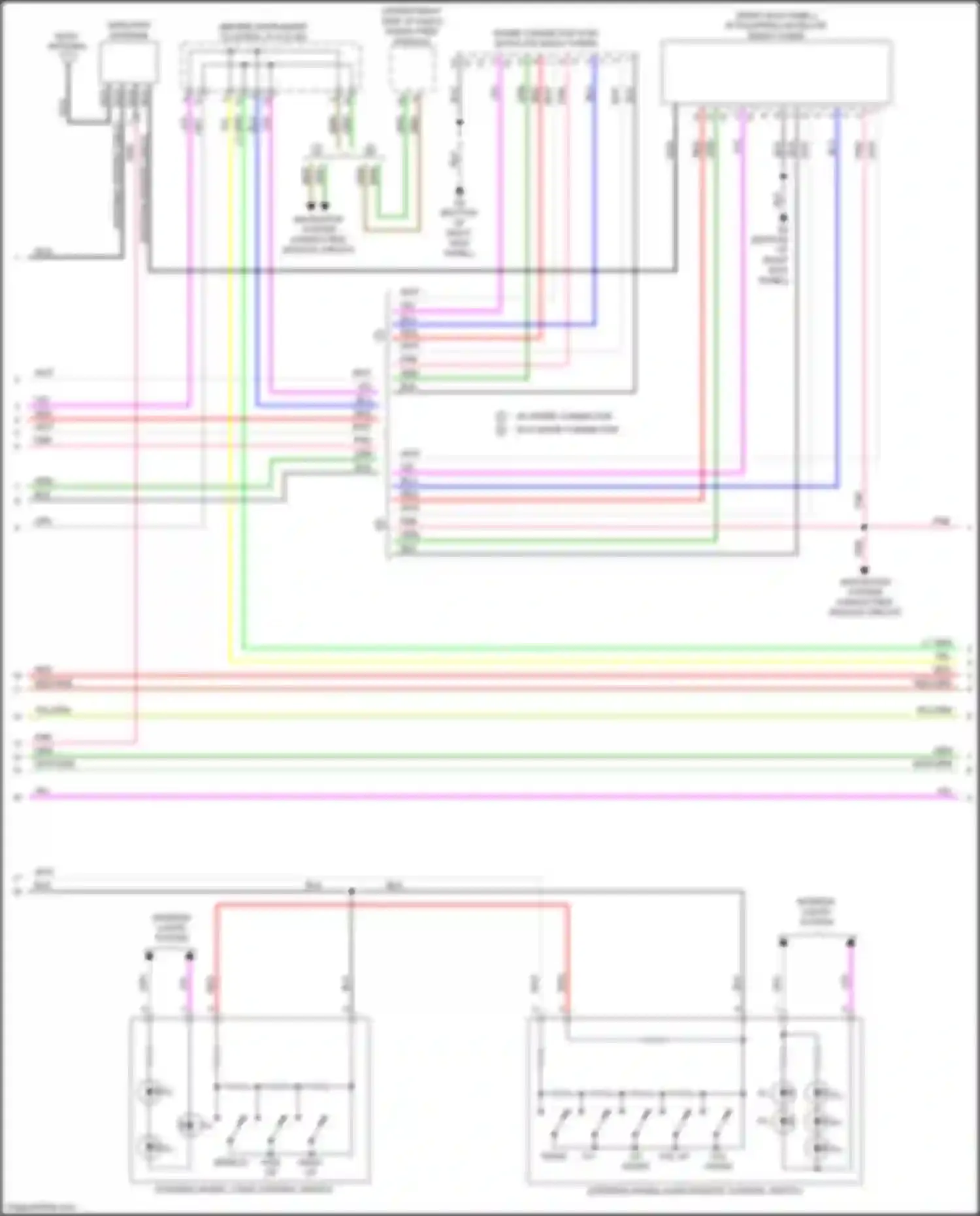 Lancer Mitsubishi X facelift 2 (2015-2017): Navigation circuit (2 of 3)