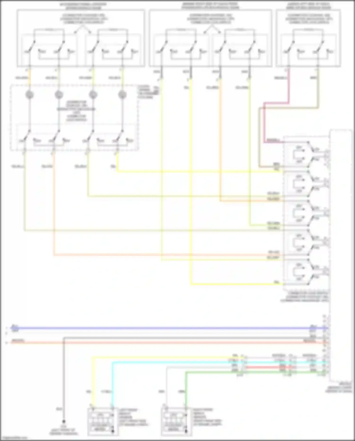 Lancer Mitsubishi X facelift 2 (2015-2017): Supplemental restraints circuit (4 of 4)