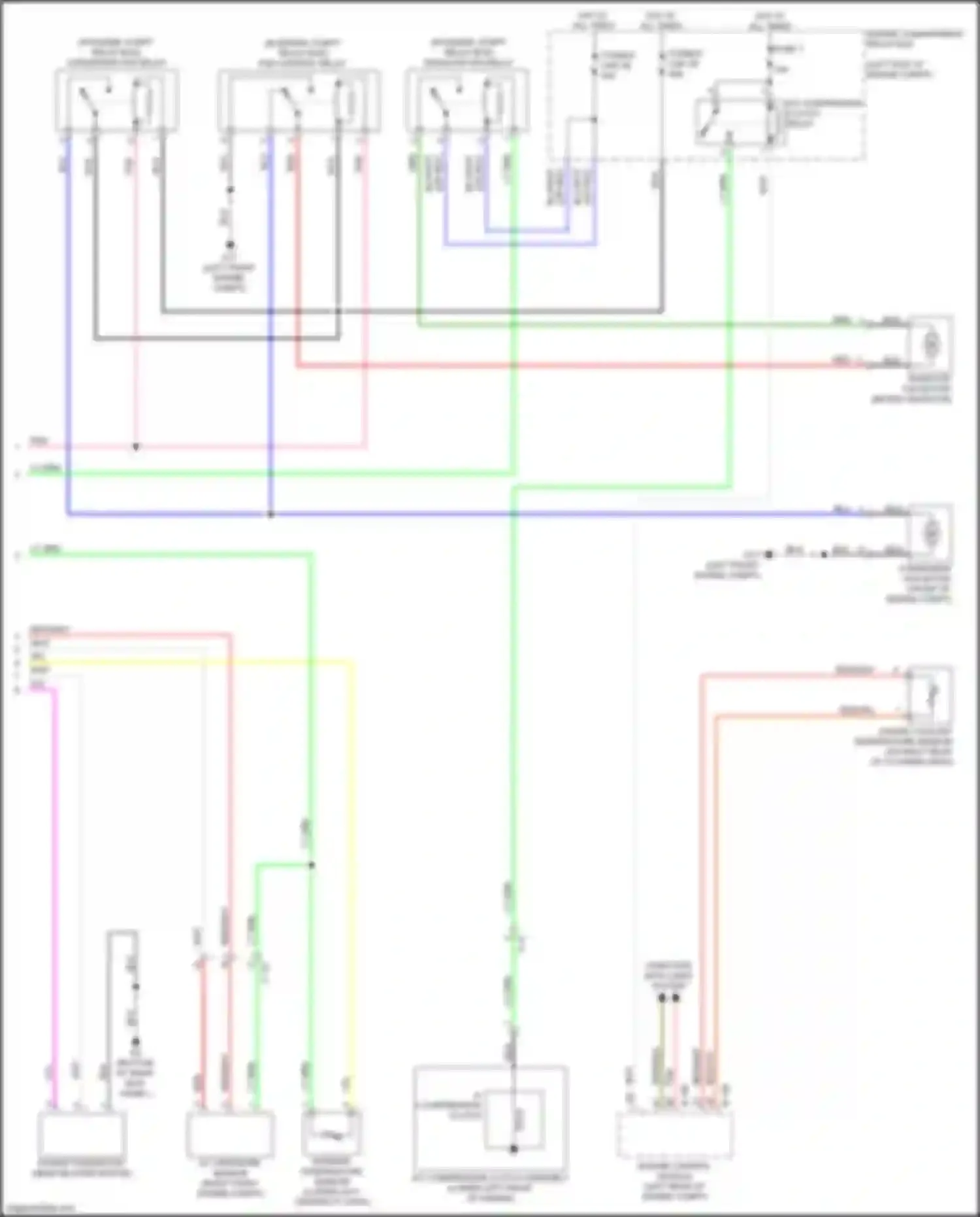 Wiring diagram a-10 for Mitsubishi Lancer X facelift 2 (2015-2017) (3 of 17)