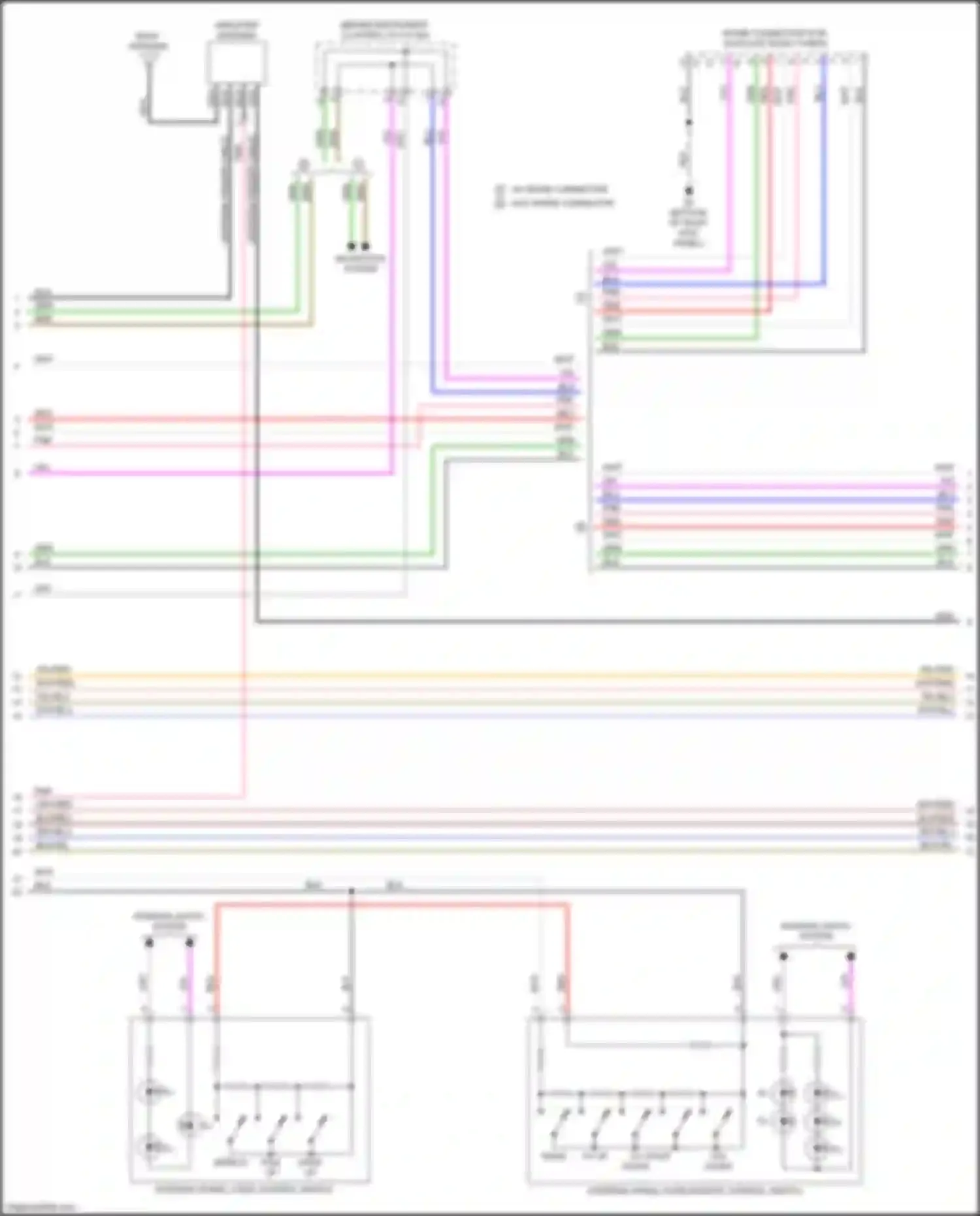 Wiring diagram brn for Mitsubishi Lancer X facelift 2 (2015-2017) (8 of 61)