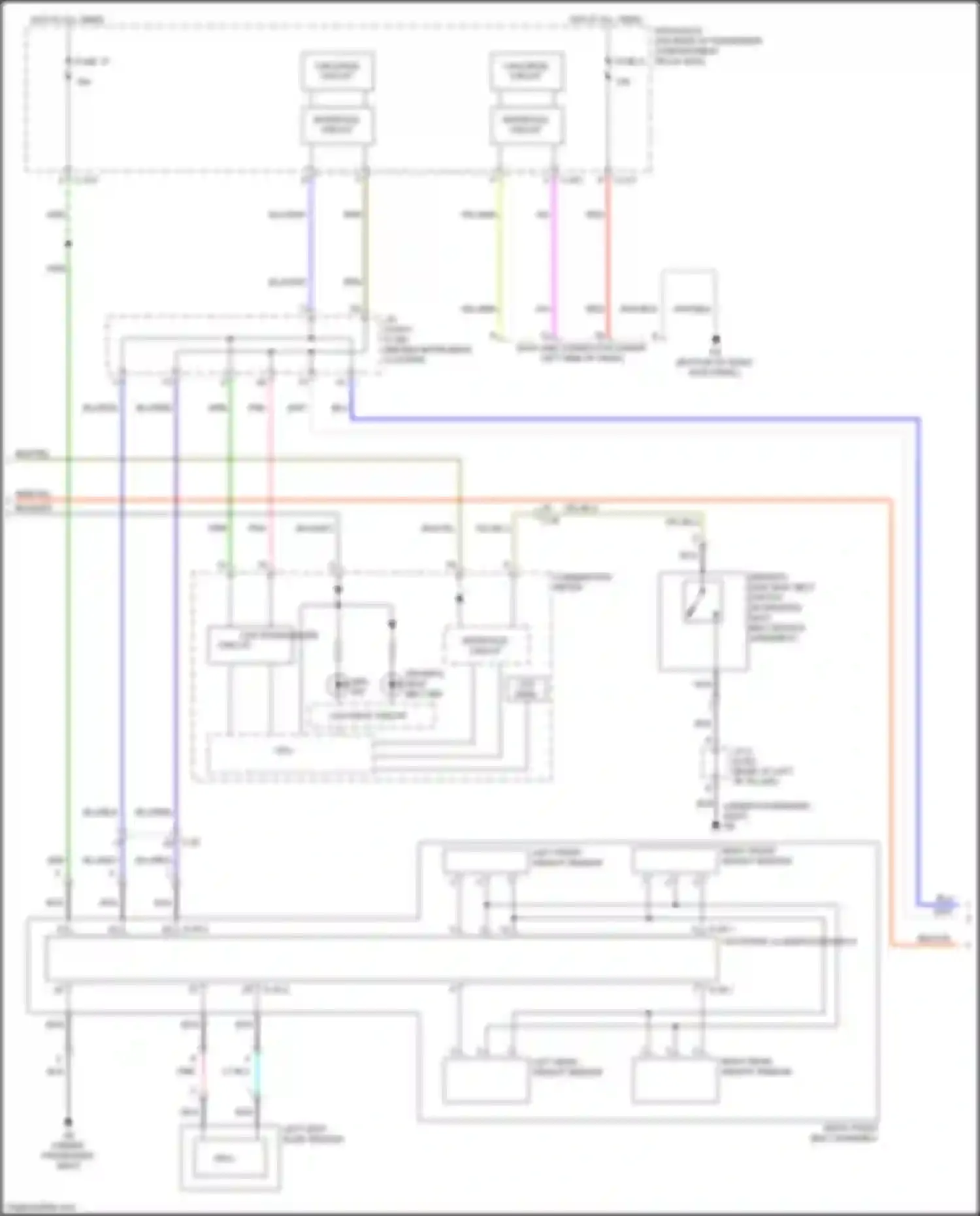 Wiring diagram c-35 for Mitsubishi Lancer X facelift 2 (2015-2017) (8 of 8)