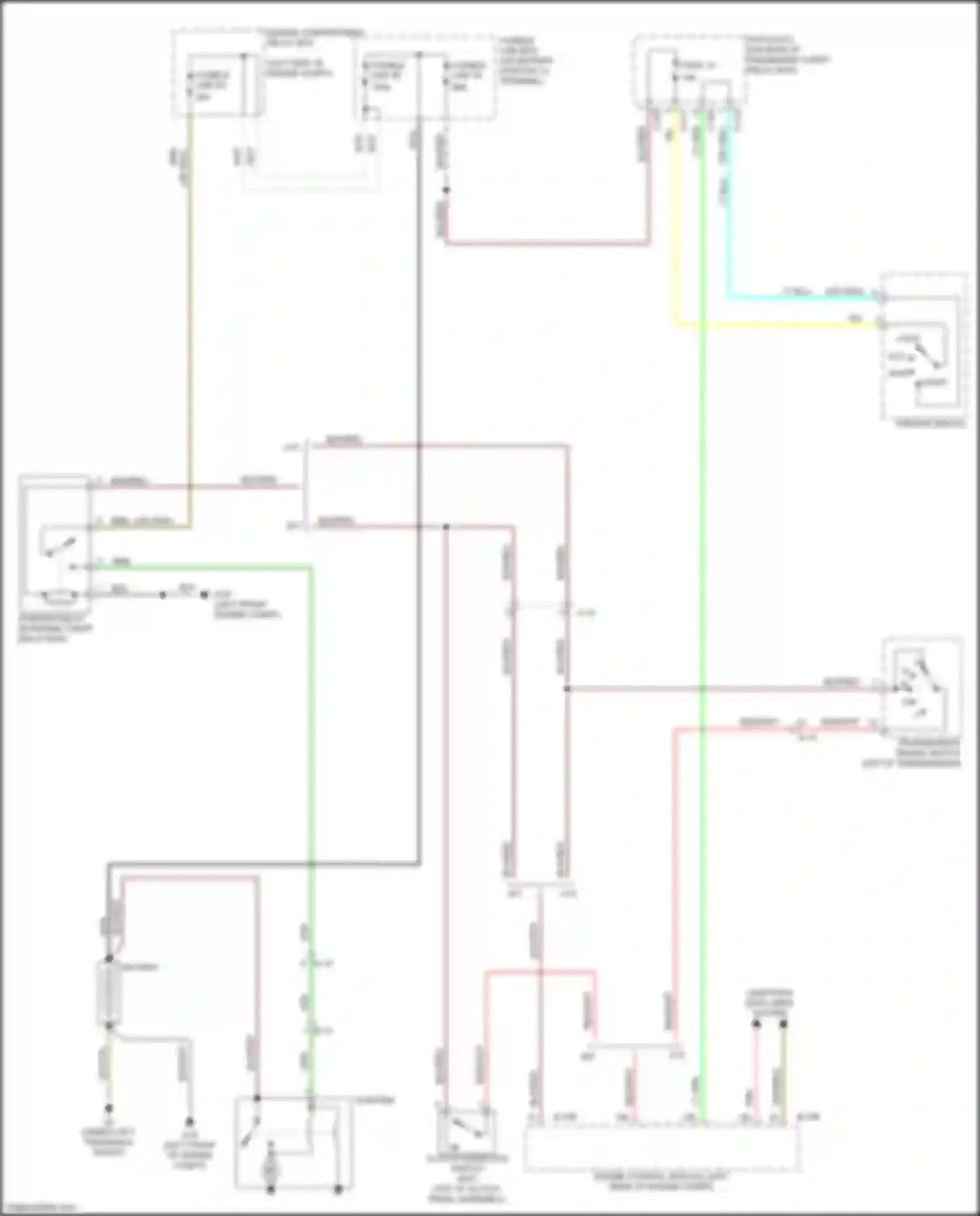 Wiring diagram grn for Mitsubishi Lancer X facelift 2 (2015-2017) (64 of 72)