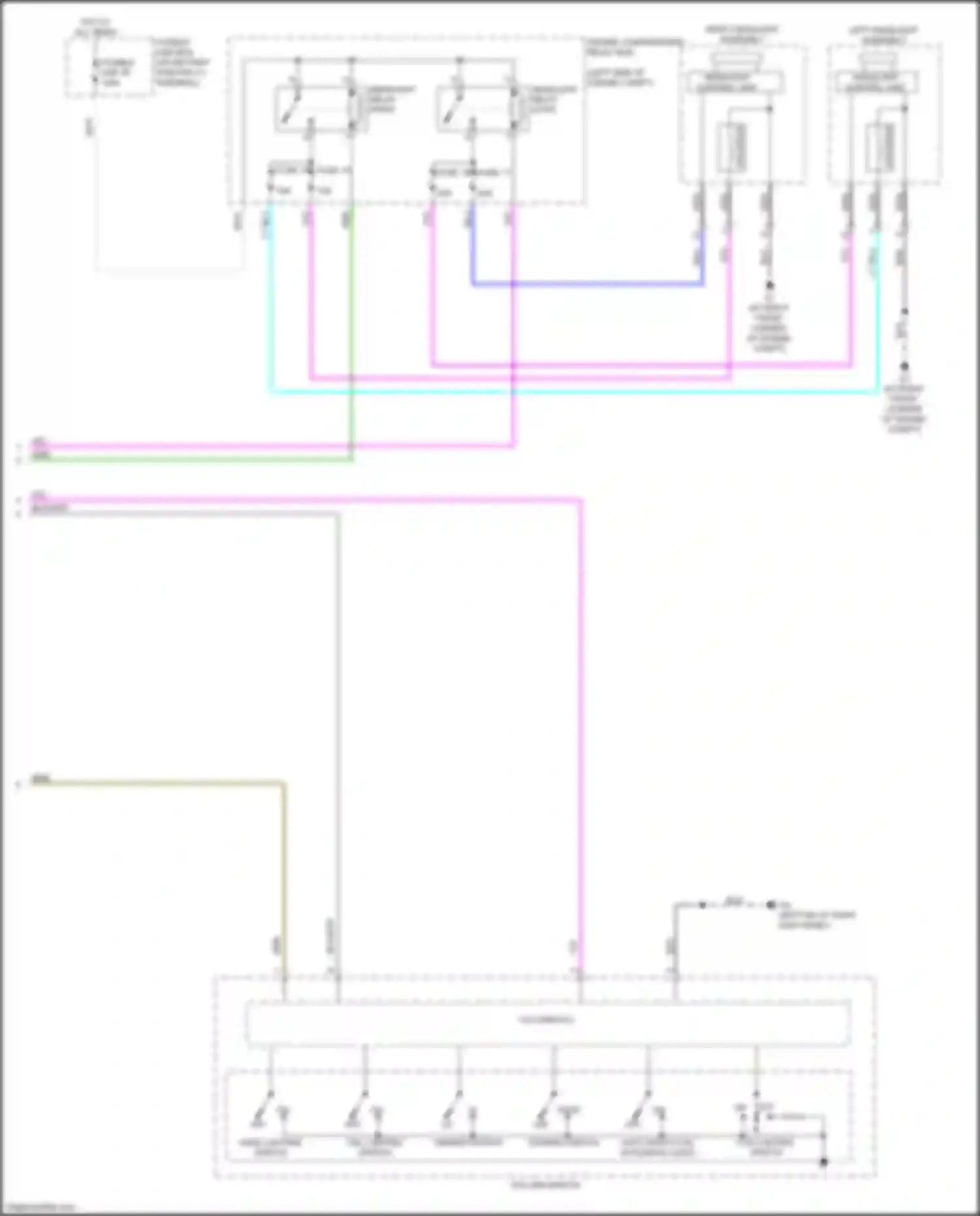 Wiring diagram grn for Mitsubishi Lancer X facelift 2 (2015-2017) (35 of 72)