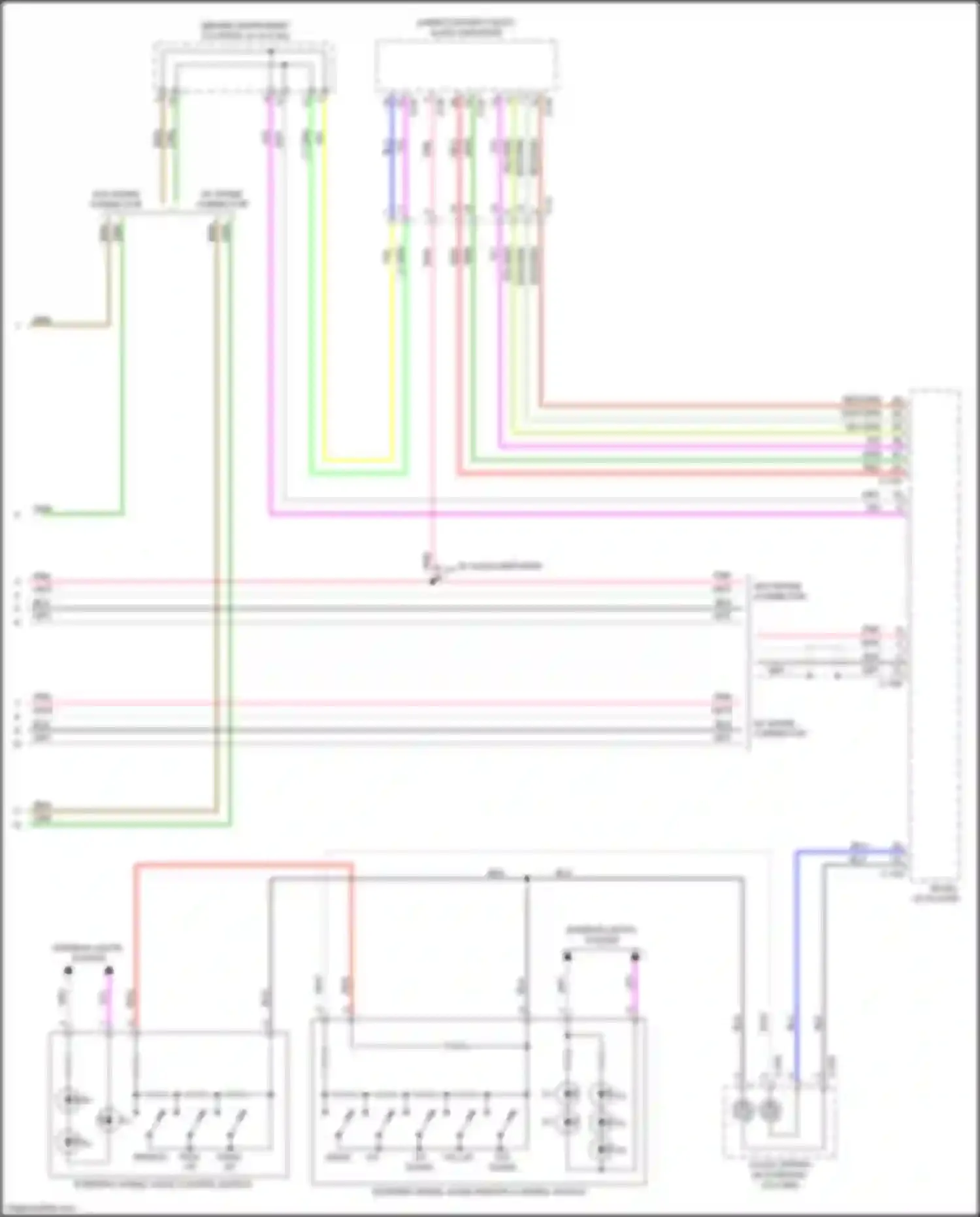 Wiring diagram hang up for Mitsubishi Lancer X facelift 2 (2015-2017) (2 of 6)