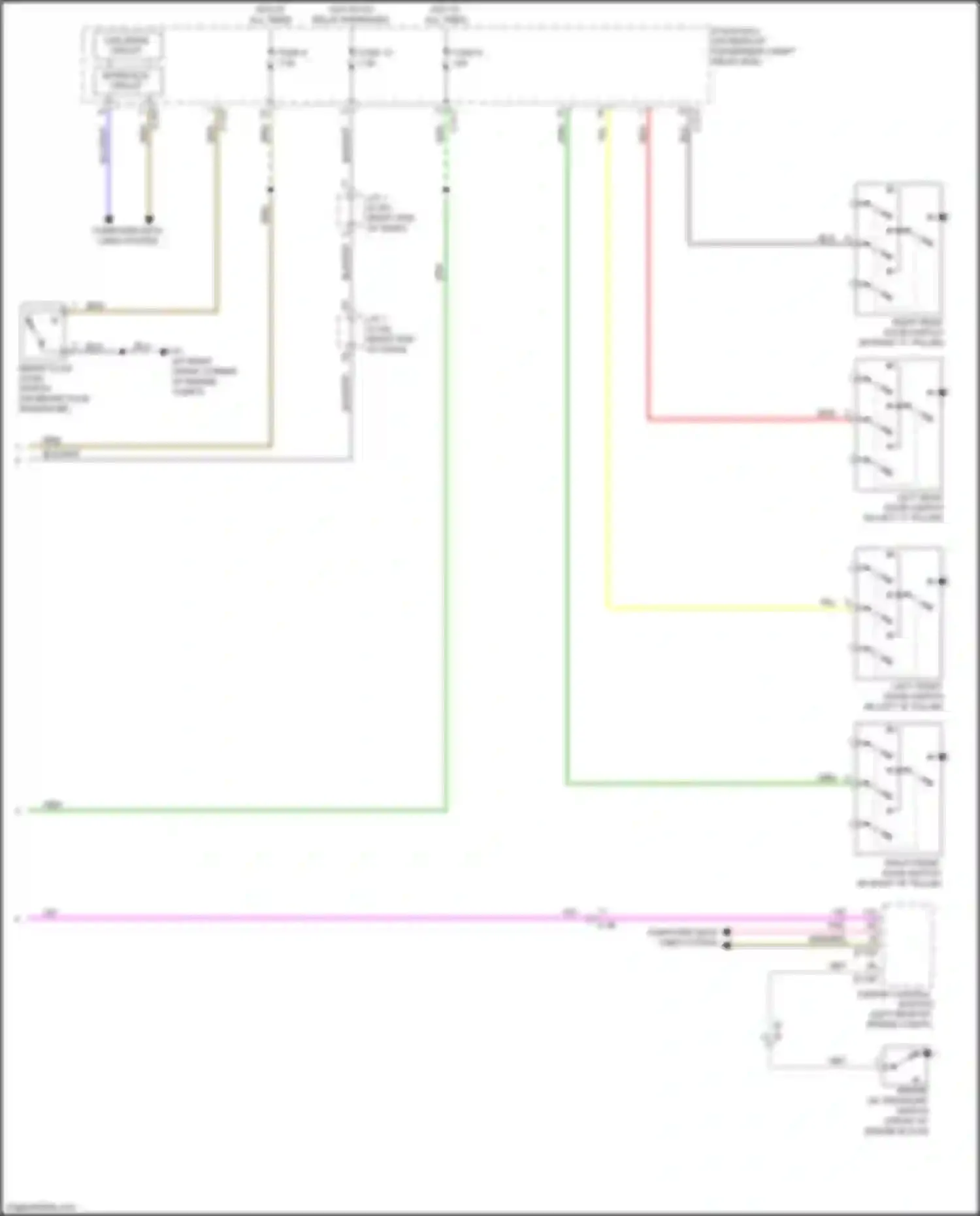 Wiring diagram hot at all times for Mitsubishi Lancer X facelift 2 (2015-2017) (44 of 53)