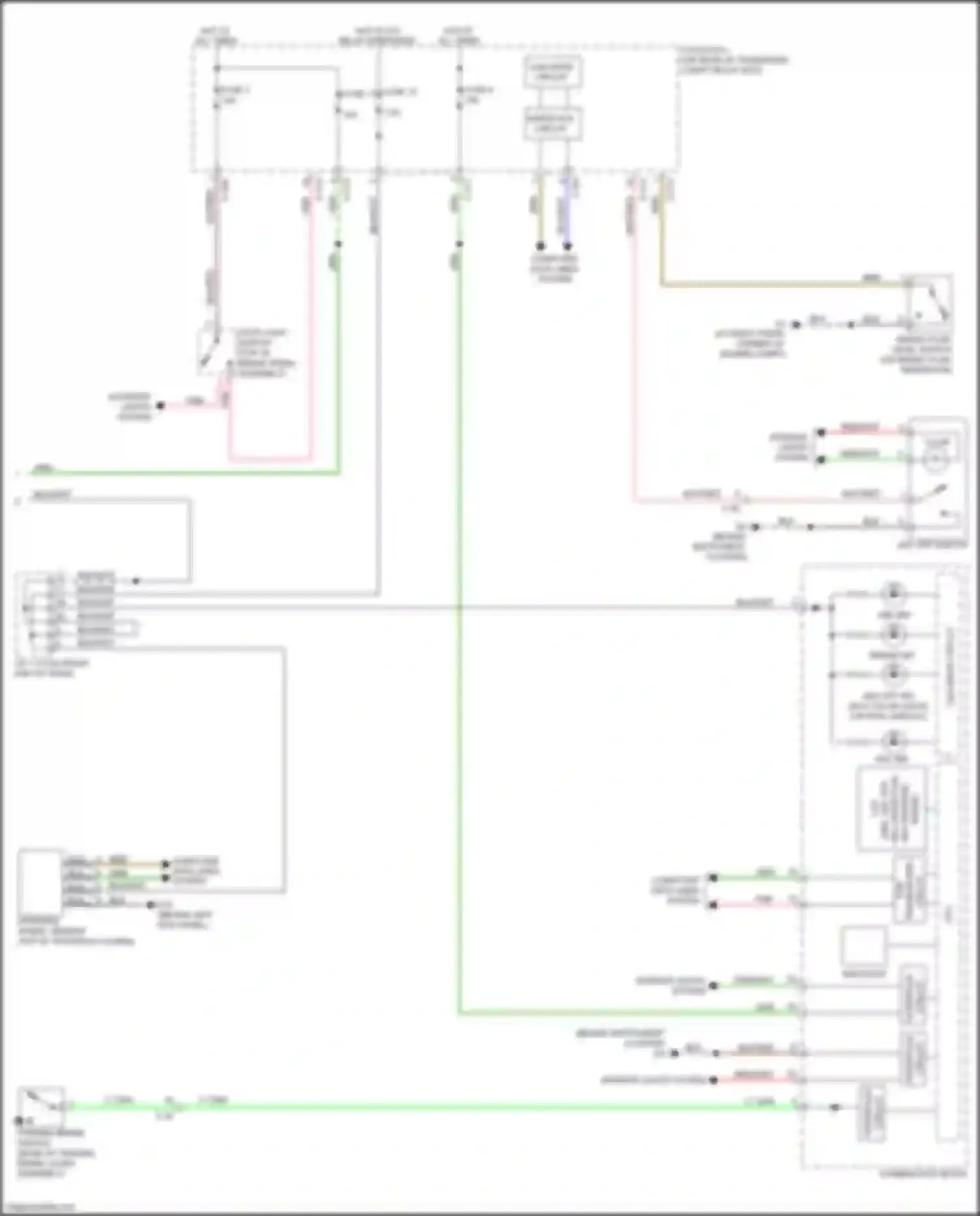 Wiring diagram lt grn for Mitsubishi Lancer X facelift 2 (2015-2017) (21 of 55)