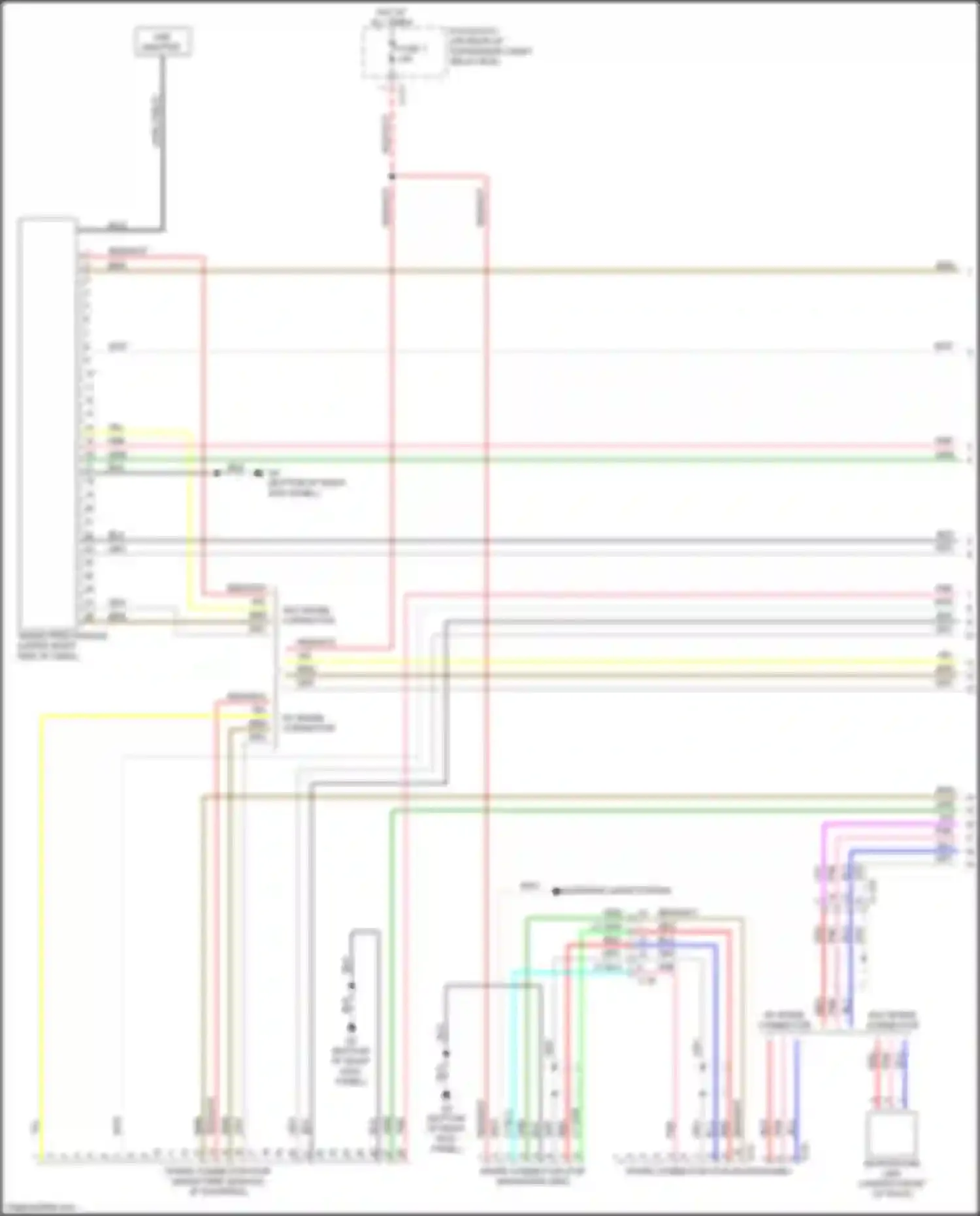 Wiring diagram nca for Mitsubishi Lancer X facelift 2 (2015-2017) (44 of 51)