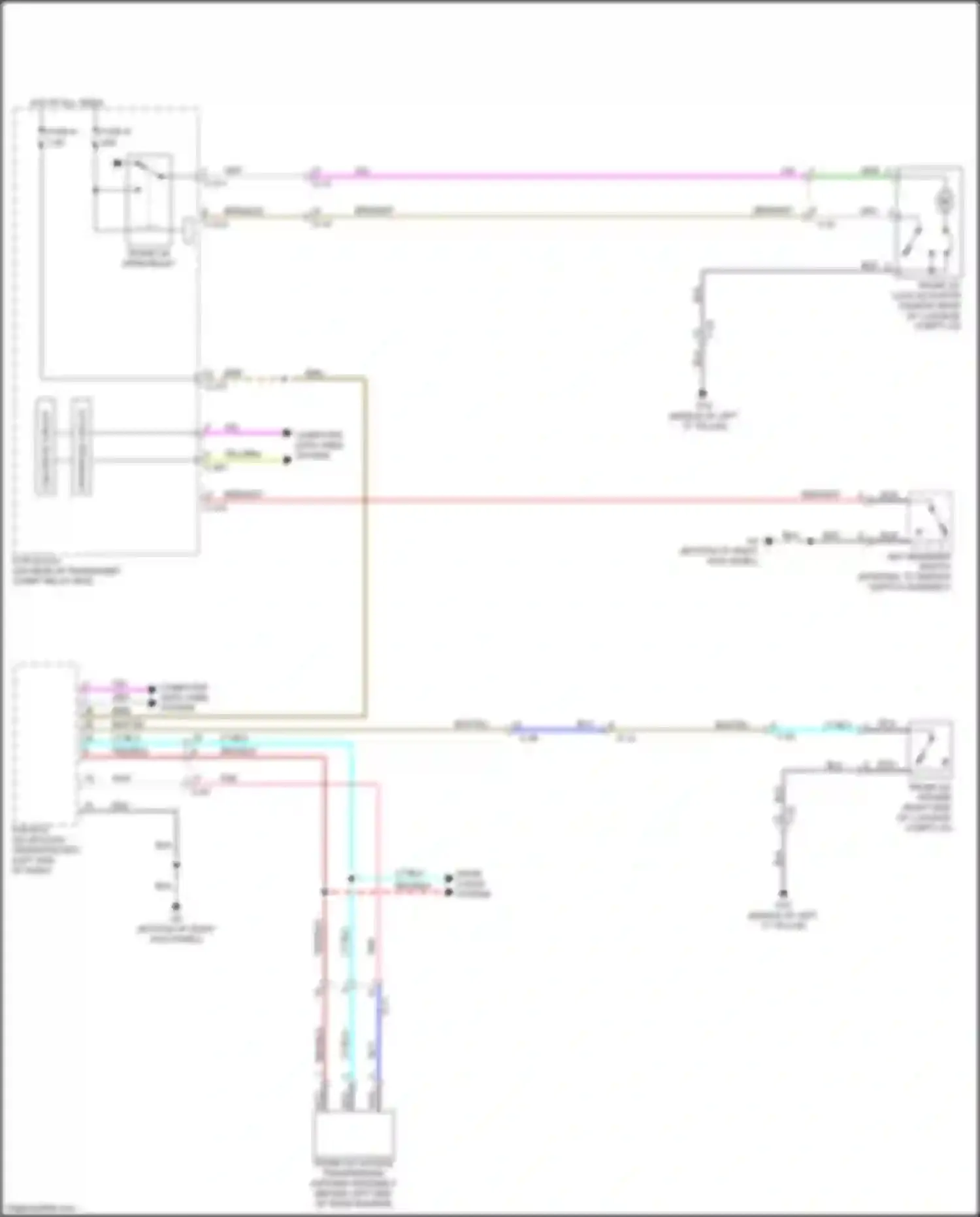 Wiring diagram wht for Mitsubishi Lancer X facelift 2 (2015-2017) (20 of 69)