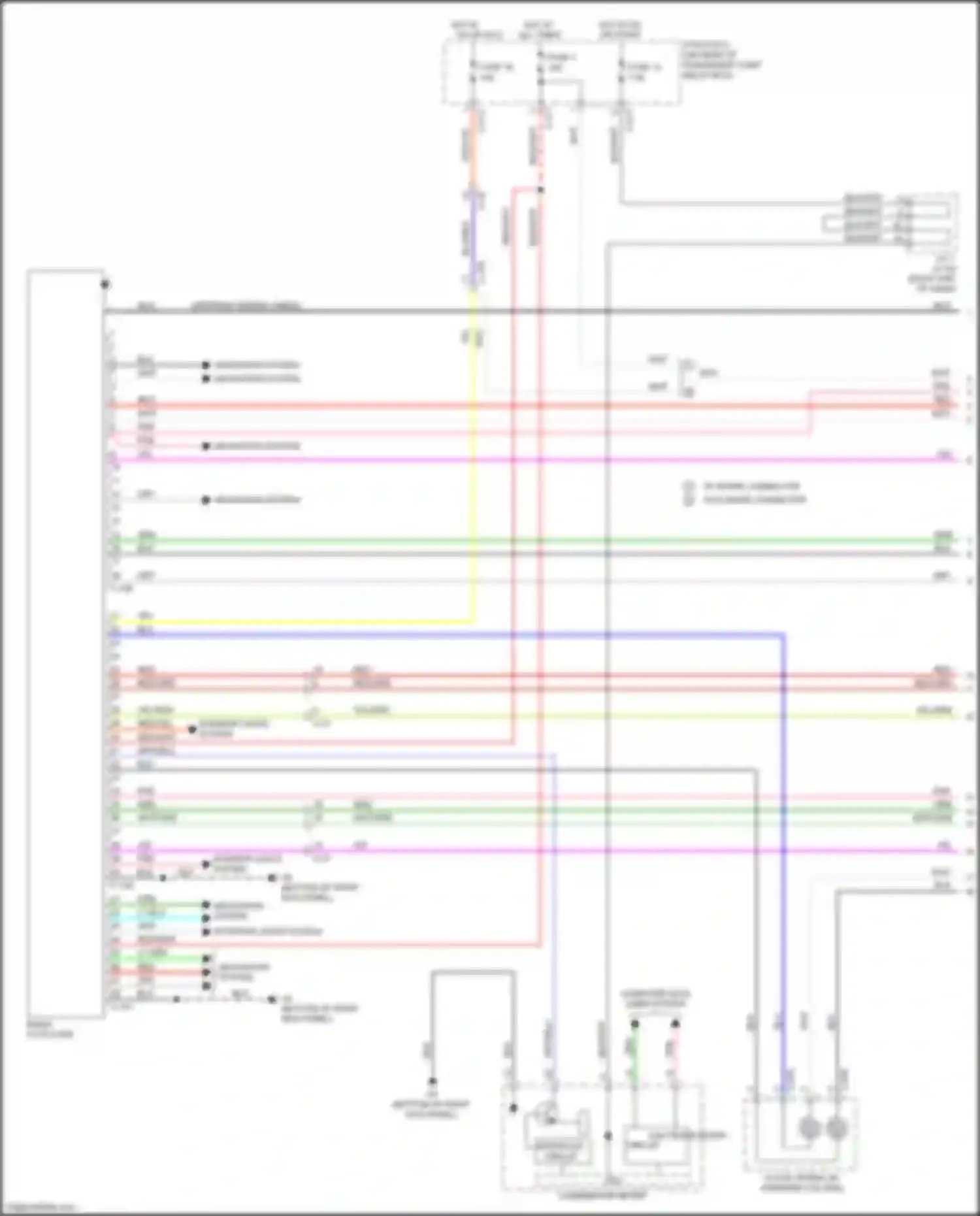 Wiring diagram wht/blu for Mitsubishi Lancer X facelift 2 (2015-2017) (5 of 22)