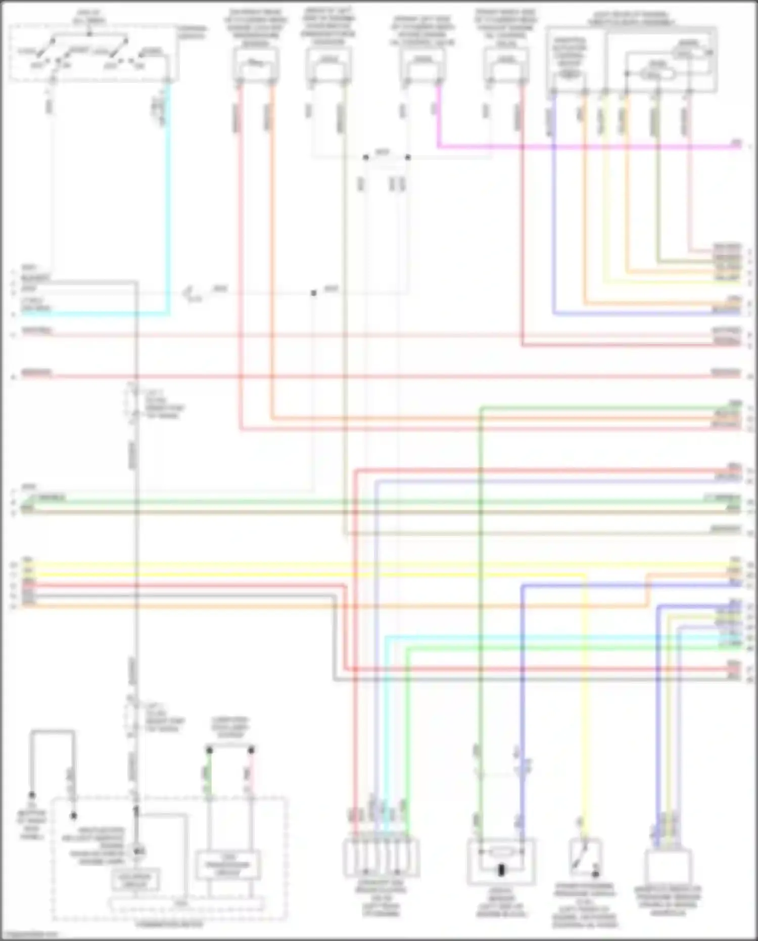 Wiring diagram wht/red for Mitsubishi Lancer X facelift 2 (2015-2017) (15 of 22)