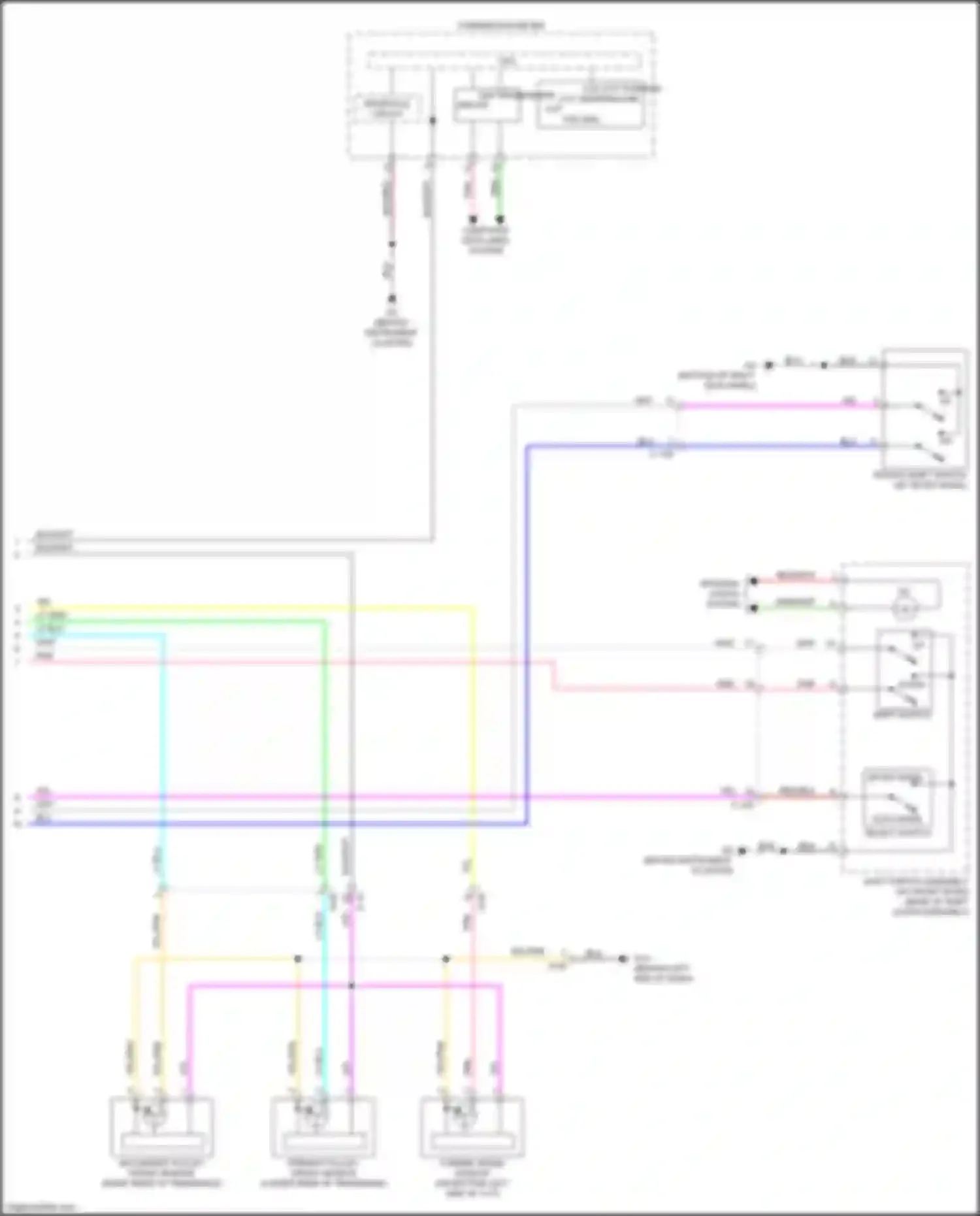 Wiring diagram yel for Mitsubishi Lancer X facelift 2 (2015-2017) (2 of 66)