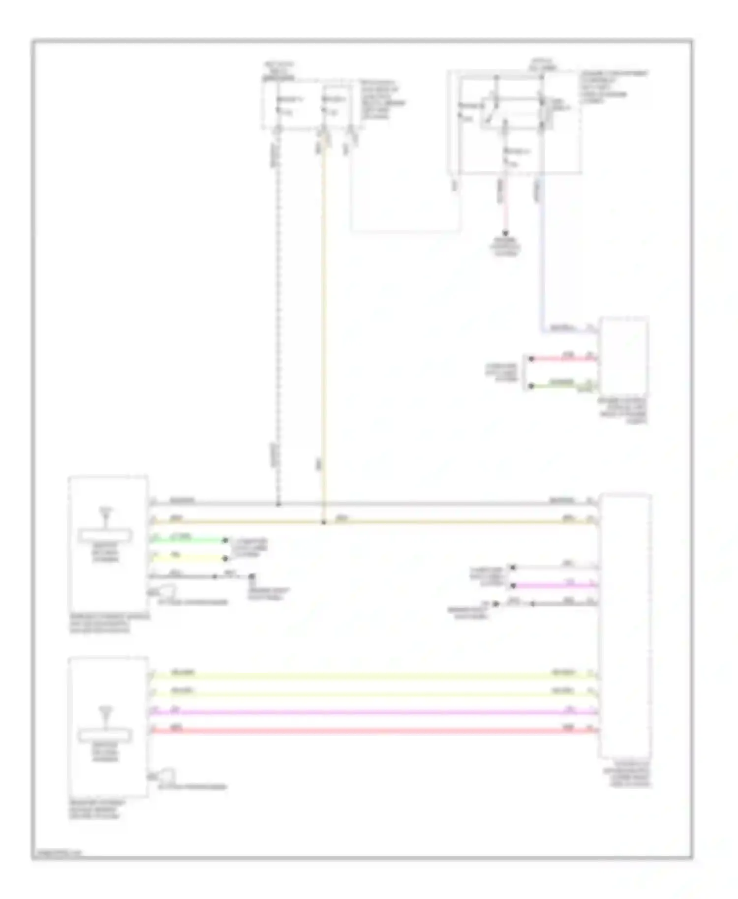 Lancer Mitsubishi X (2007-2010): Immobilizer circuit, except evolution