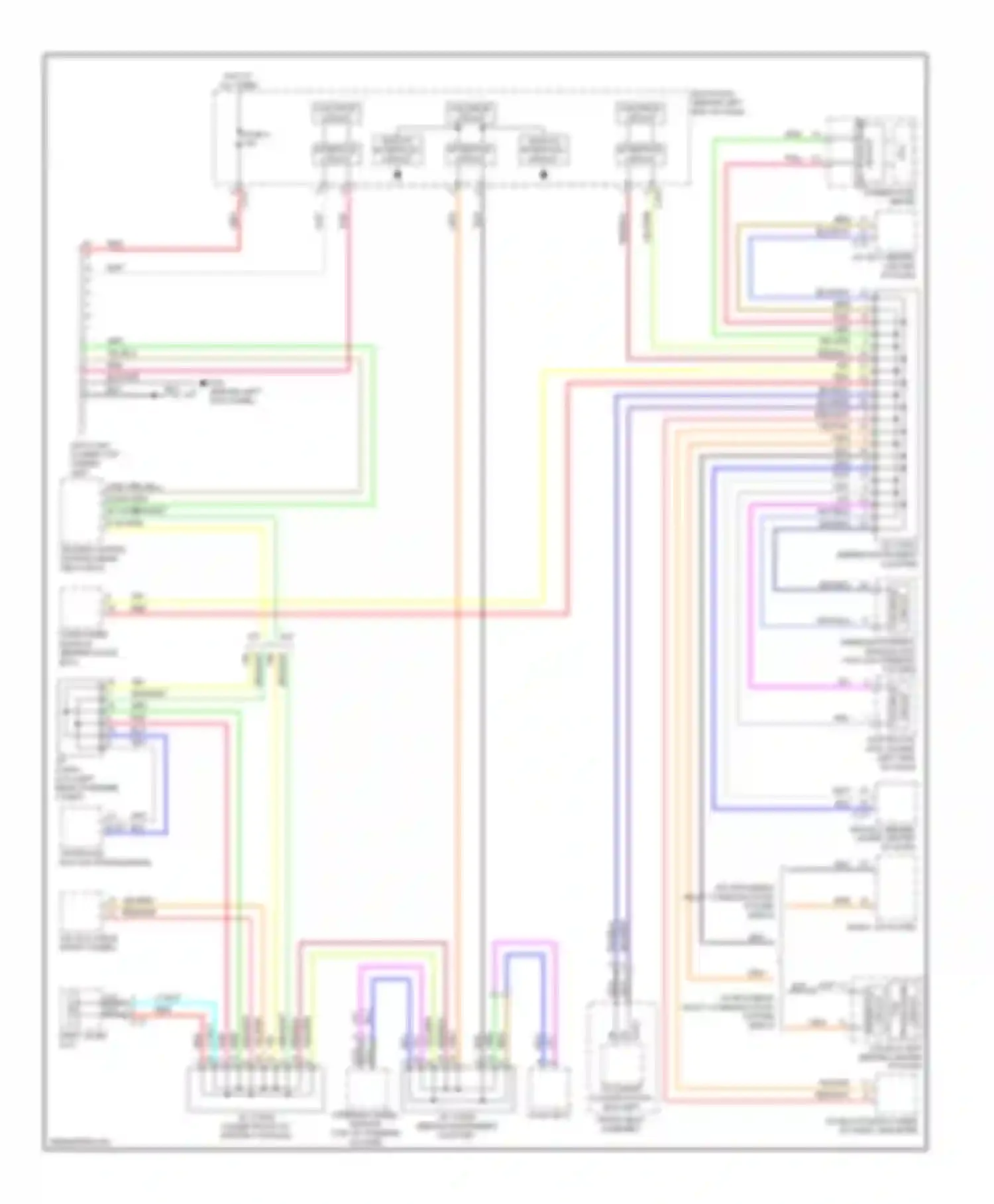 Lancer Mitsubishi X (2007-2010): Computer data lines circuit, evolution
