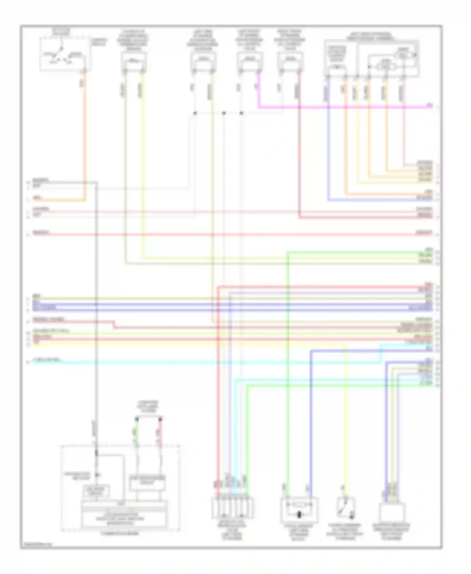 Lancer Mitsubishi X (2007-2010): Wiring diagram engine performance 2.0l turbo (3 of 4)