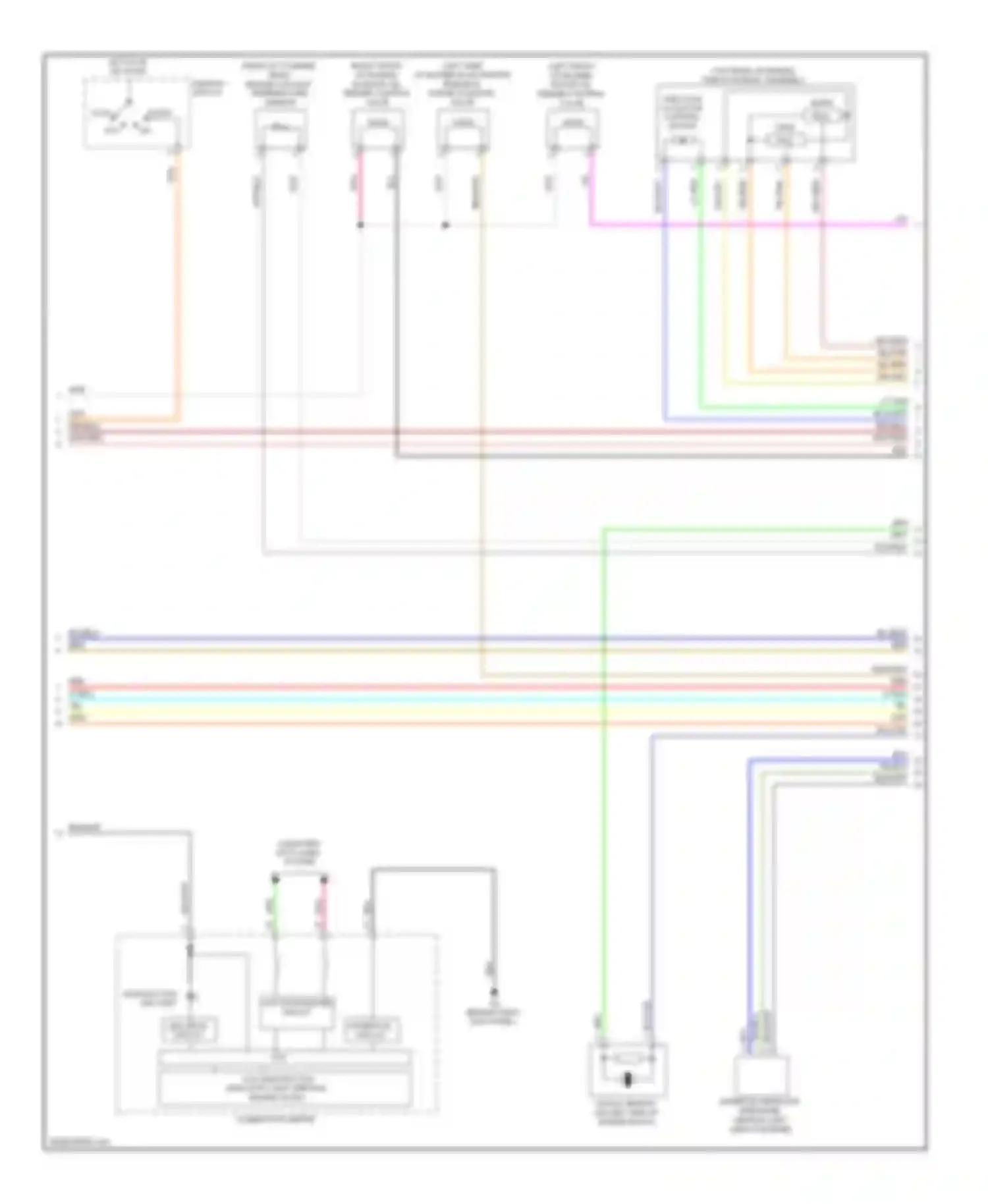Lancer Mitsubishi X (2007-2010): Wiring diagram engine performance 2.0l (3 of 4)