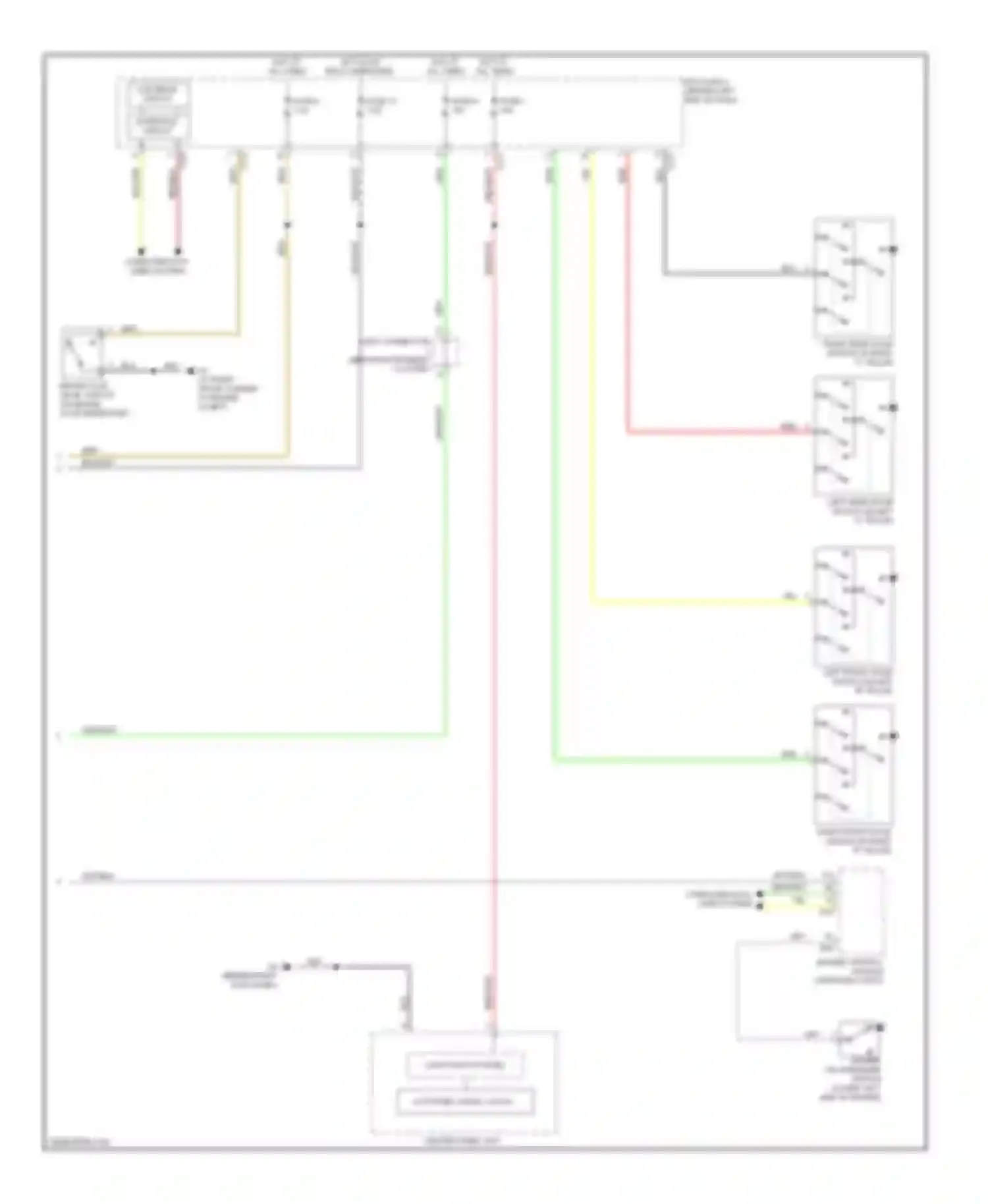 Lancer Mitsubishi X (2007-2010): Instrument cluster circuit, evolution (2 of 2)