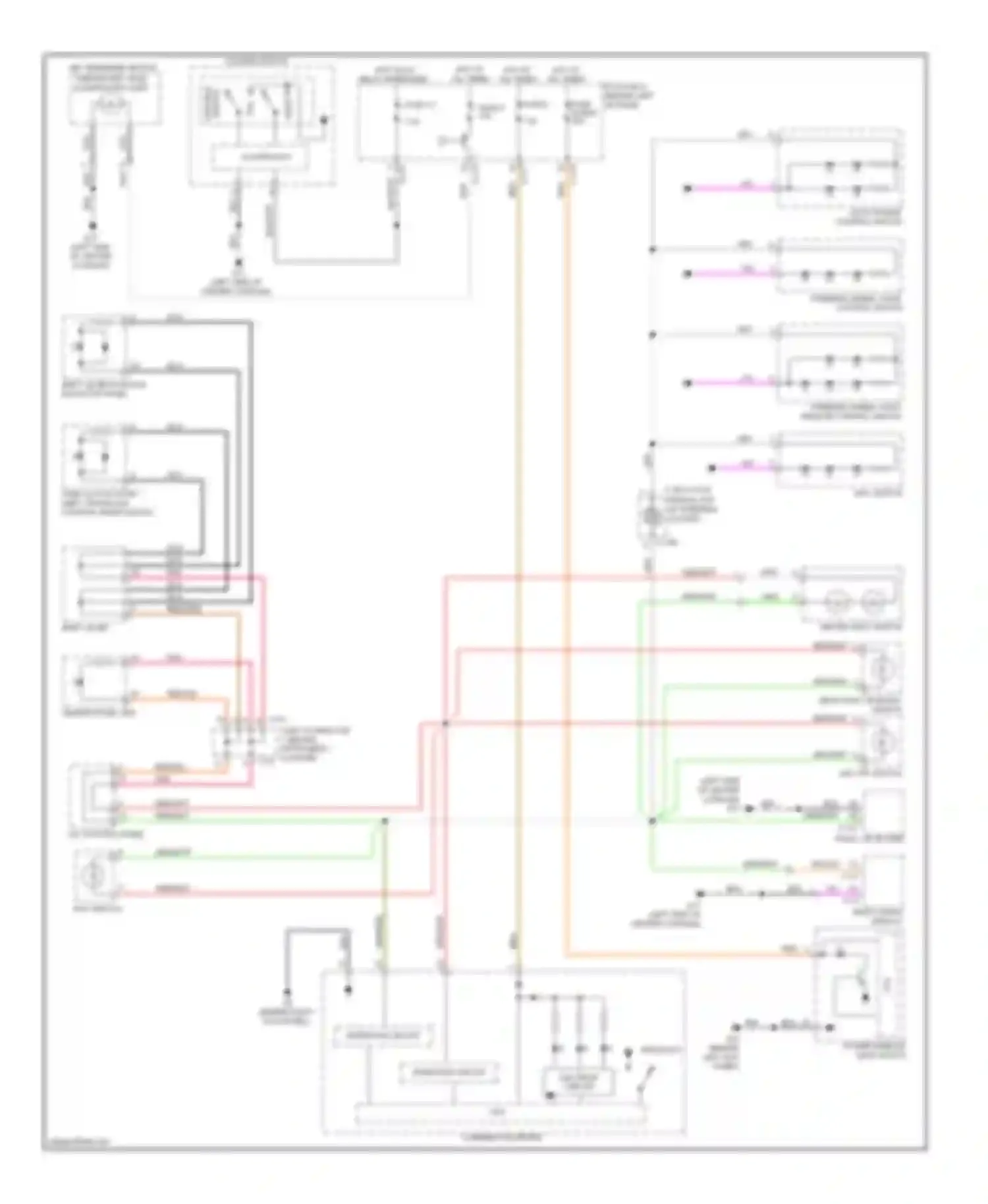Lancer Mitsubishi X (2007-2010): Instrument illumination circuit, evolution
