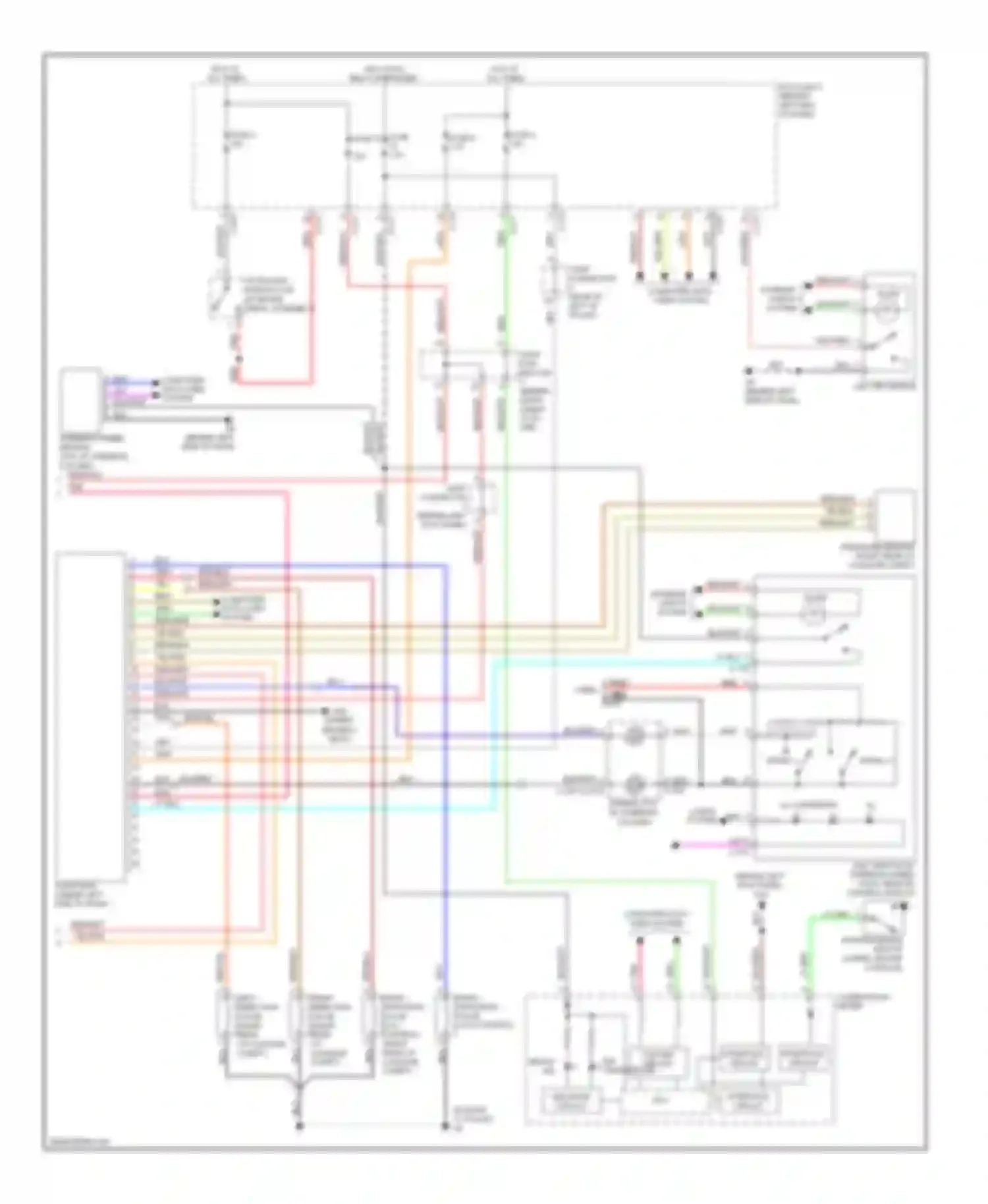 Wiring diagram fuse 12 fuse 17 for Mitsubishi Lancer X (2007-2010) (1 of 1)