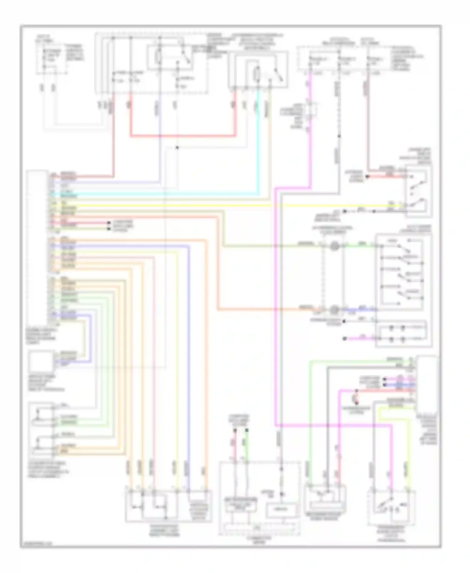 Wiring diagram fuse 22 for Mitsubishi Lancer X (2007-2010) (1 of 4)
