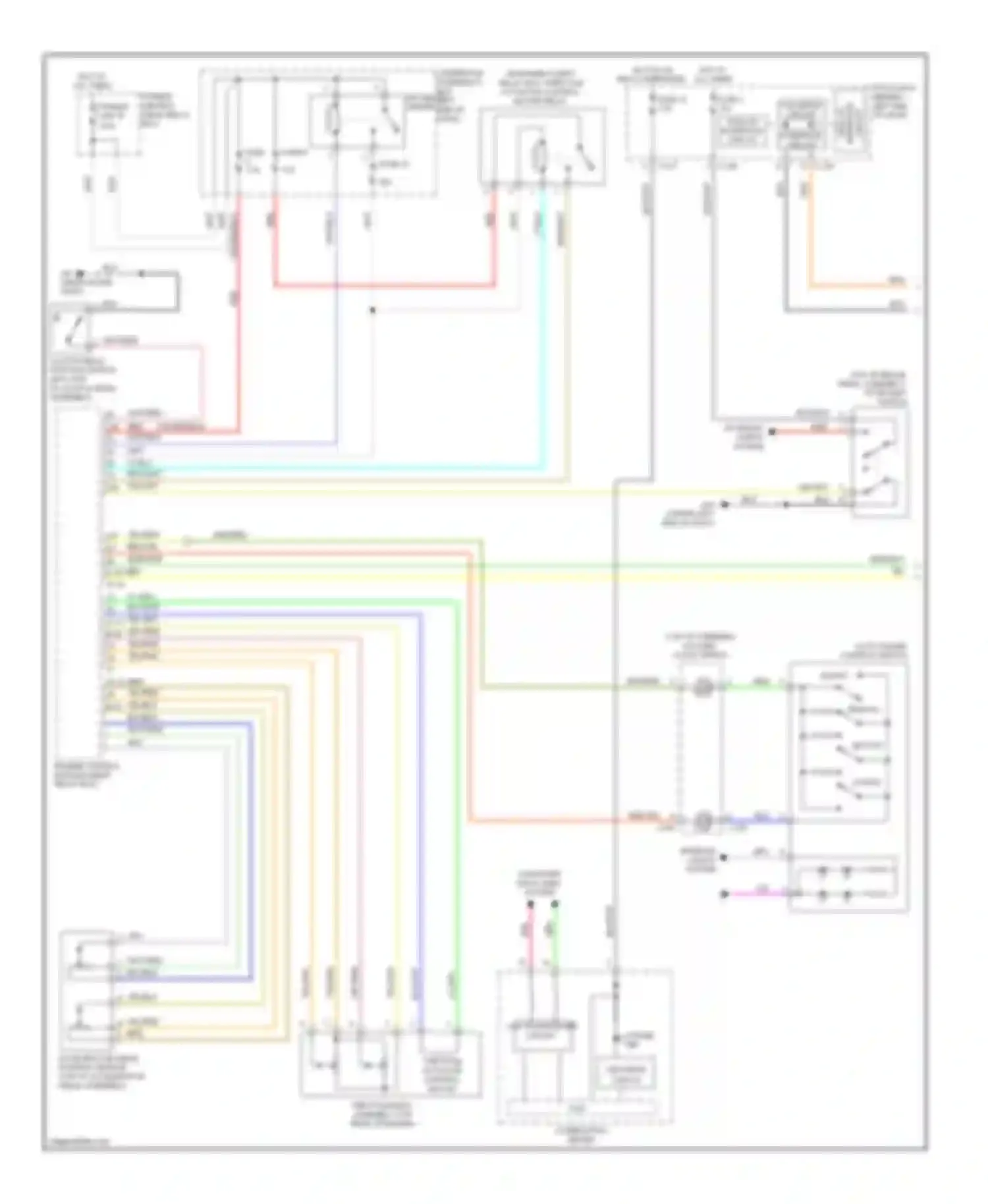 Wiring diagram red for Mitsubishi Lancer X (2007-2010) (22 of 102)