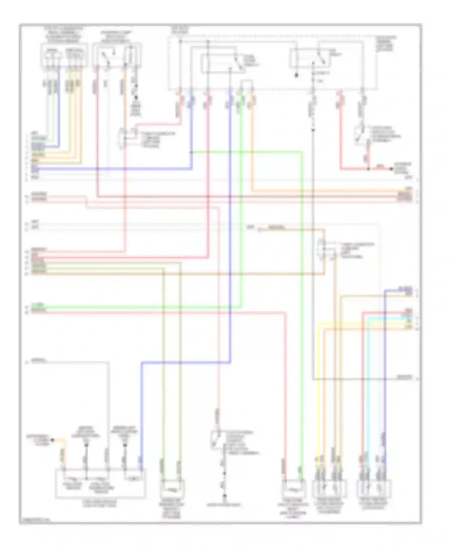 Wiring diagram red for Mitsubishi Lancer X (2007-2010) (30 of 102)