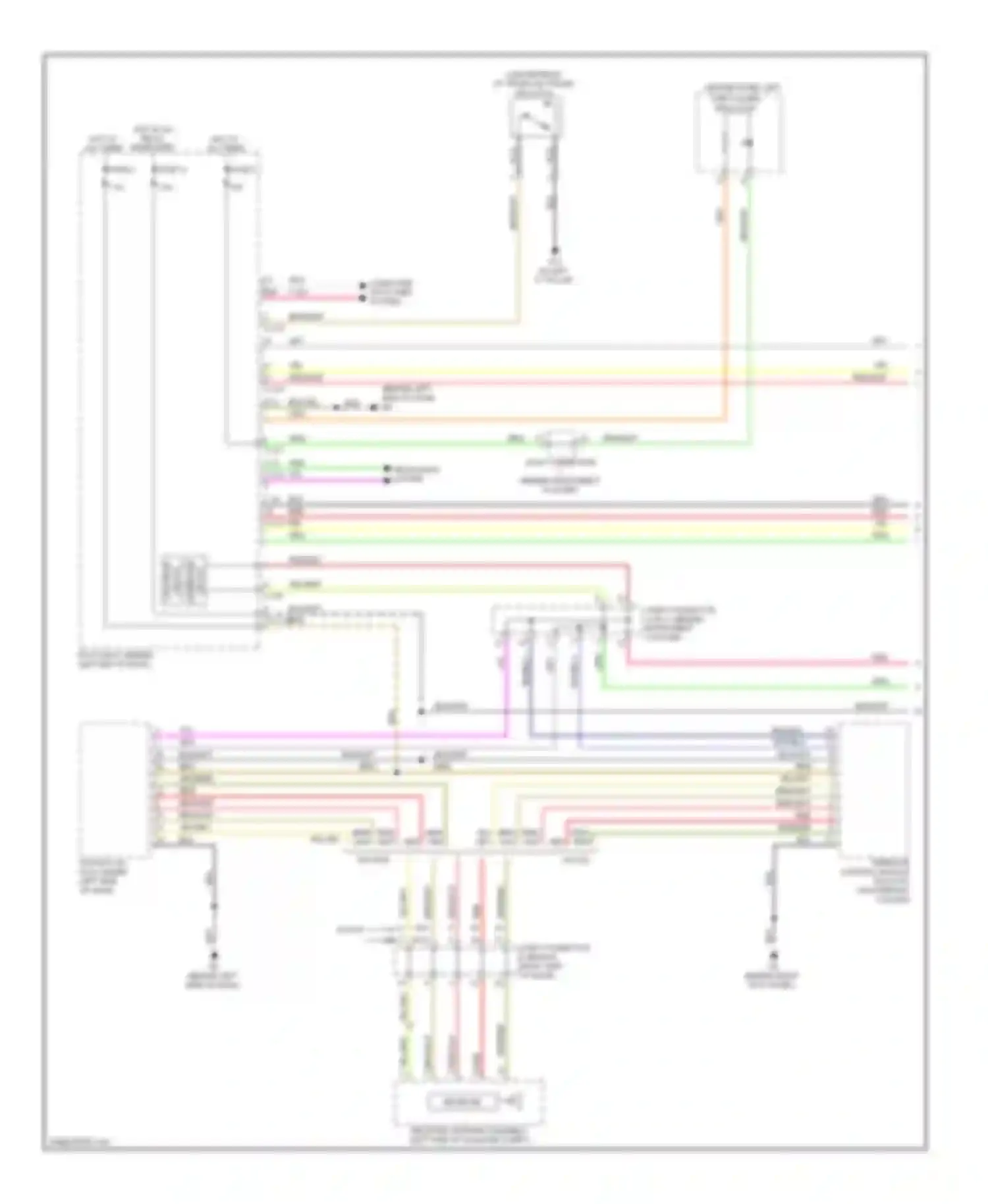 Wiring diagram yel/gry for Mitsubishi Lancer X (2007-2010) (3 of 23)